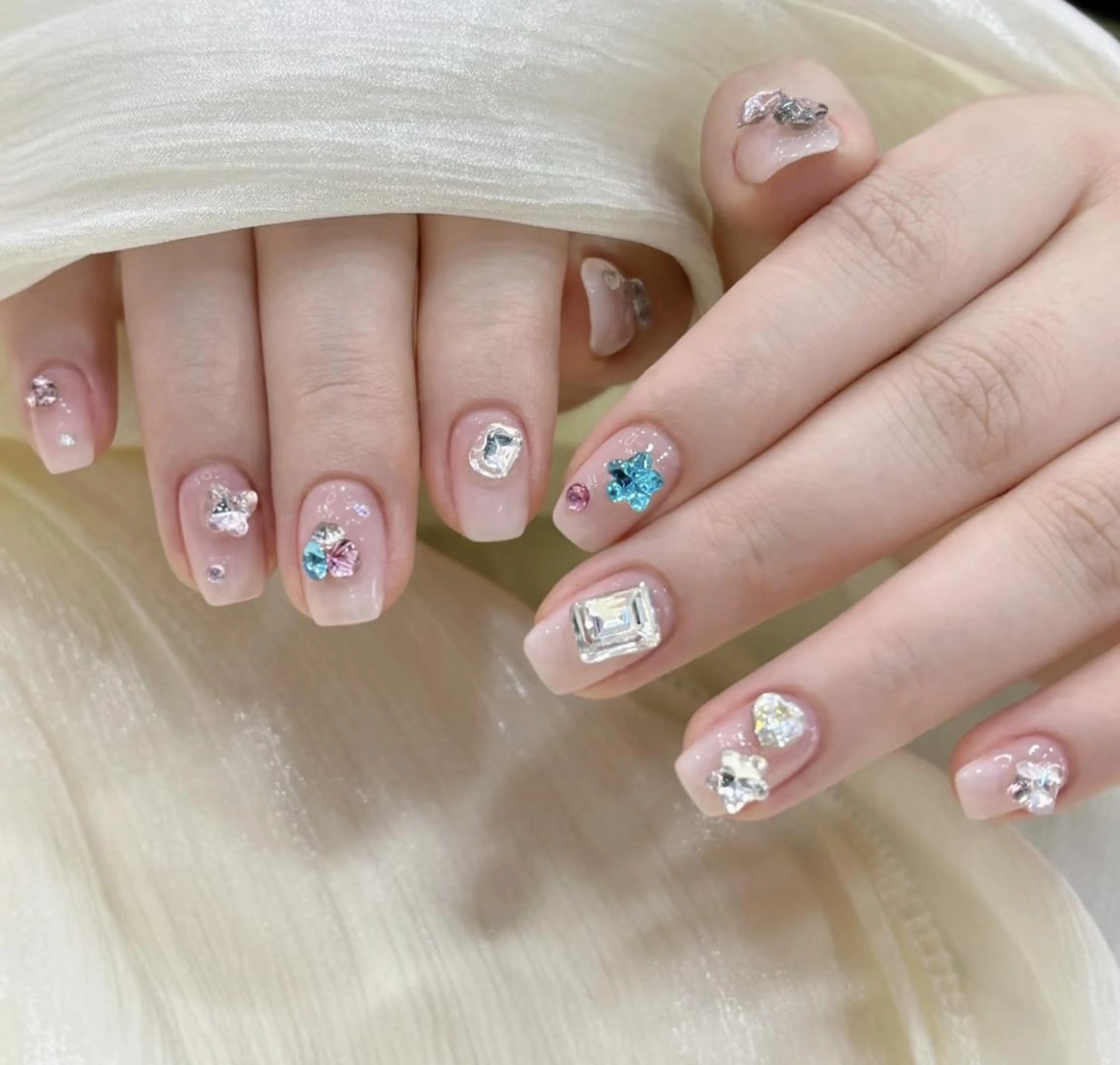 ネイル ハンドネイル By moonネイル 🌷ワンホン/韓国風のネイルデザイン