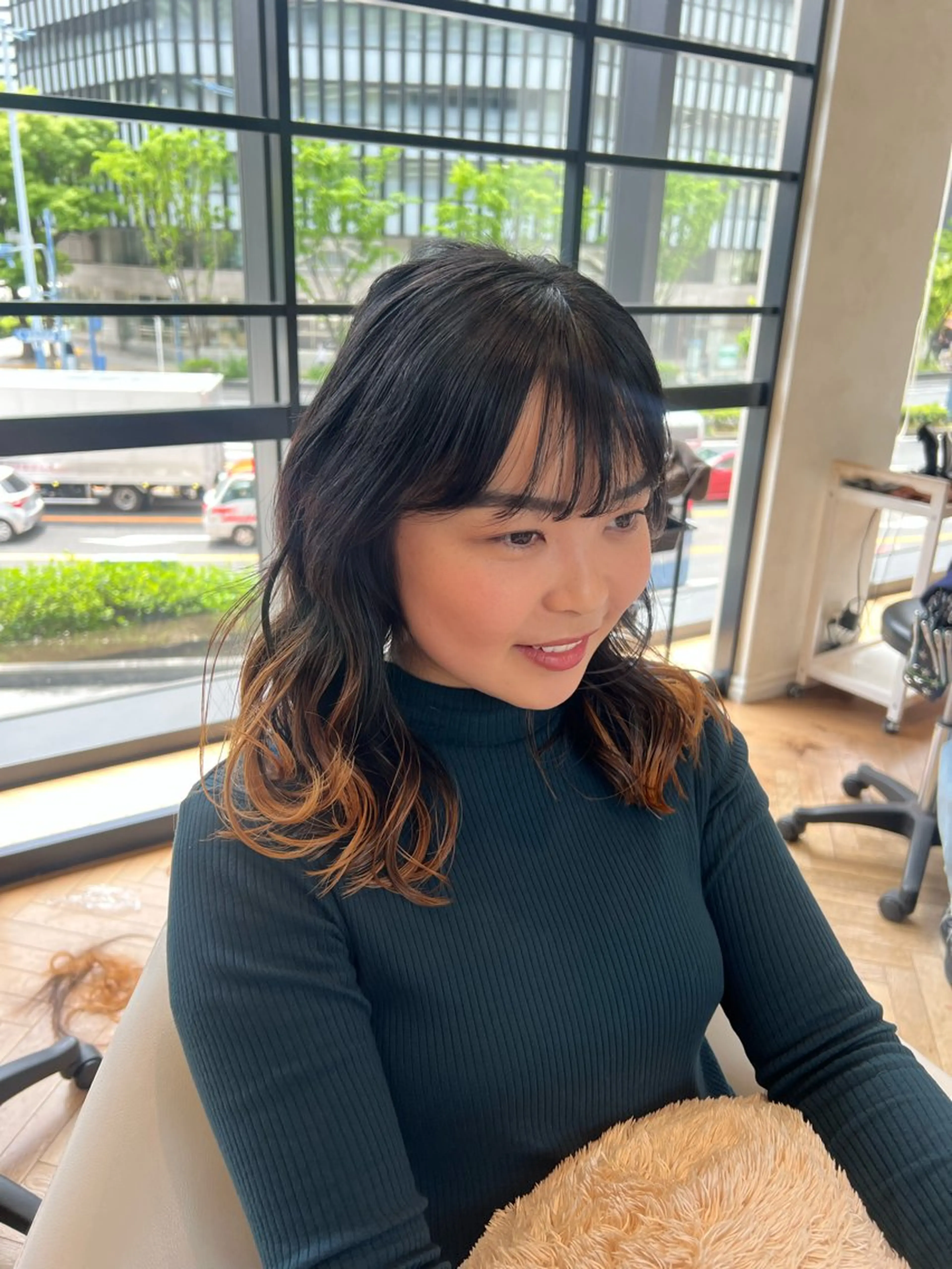 ミディアム カット 似合わせ/レイヤー 💟SAEのヘアスタイル