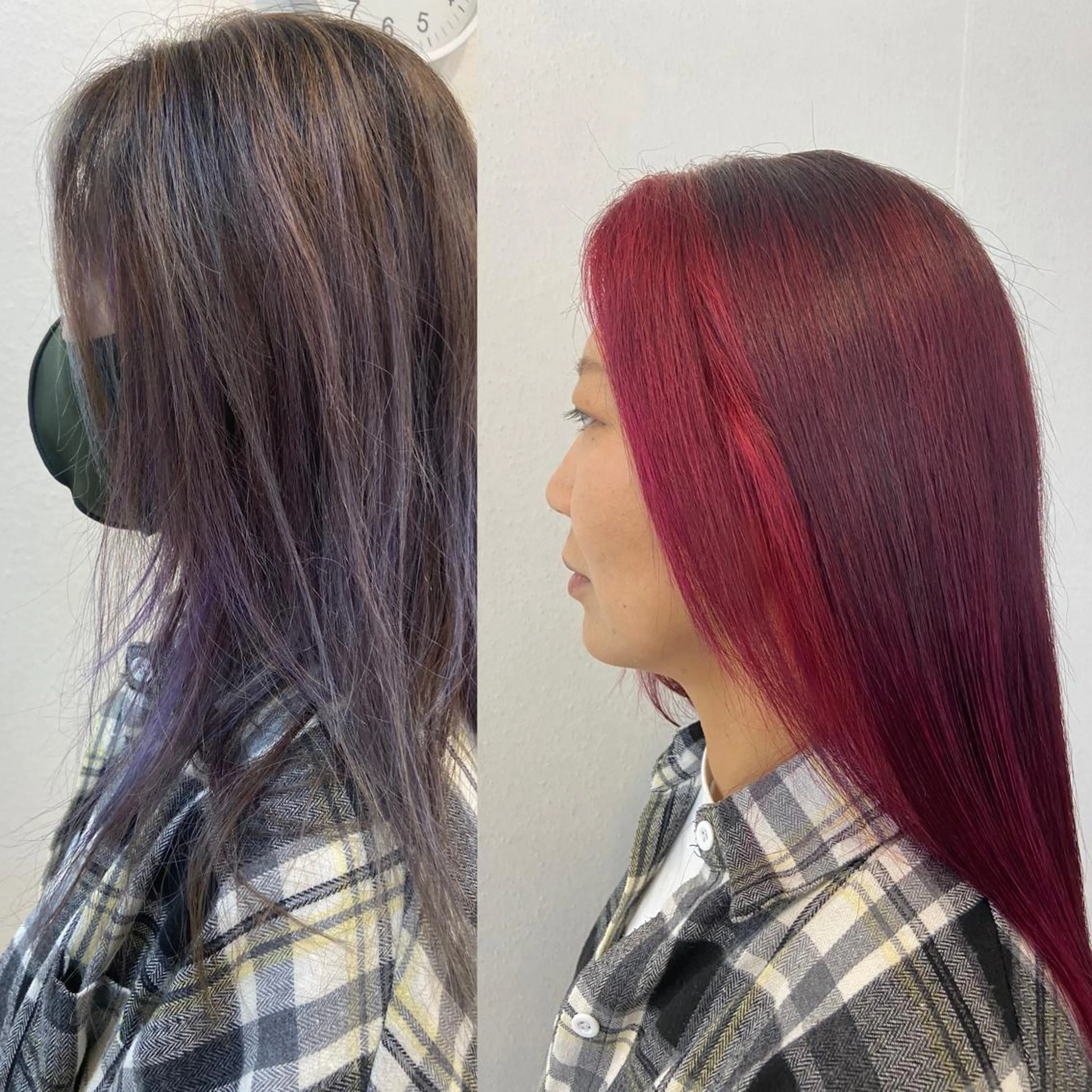 セミロング 髪質改善・修復 成瀬由賀里のヘアスタイル