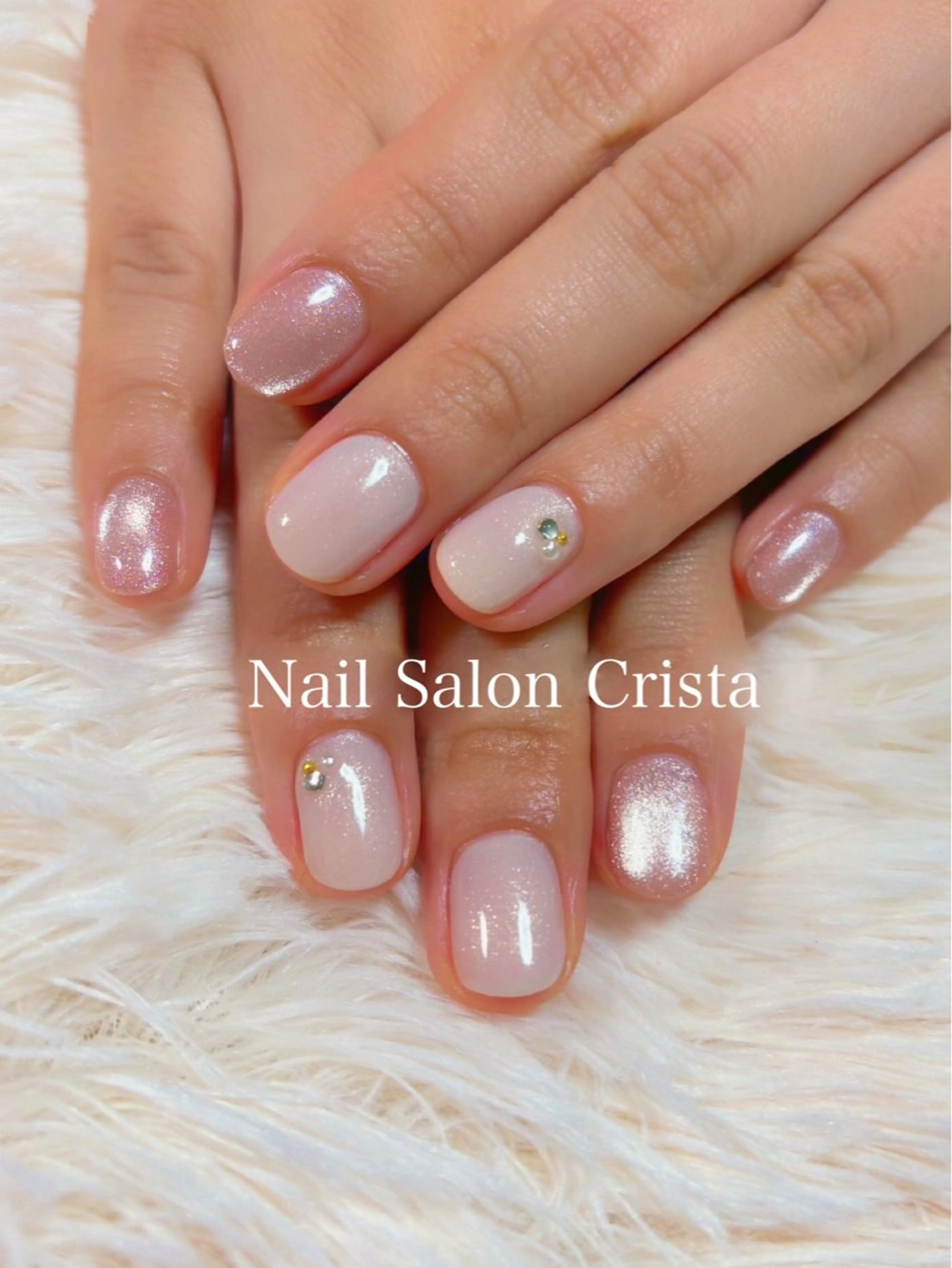 ネイル ジェルネイル パラジェル フットネイル CRISTA所属・CRISTA MOMOのネイルデザイン