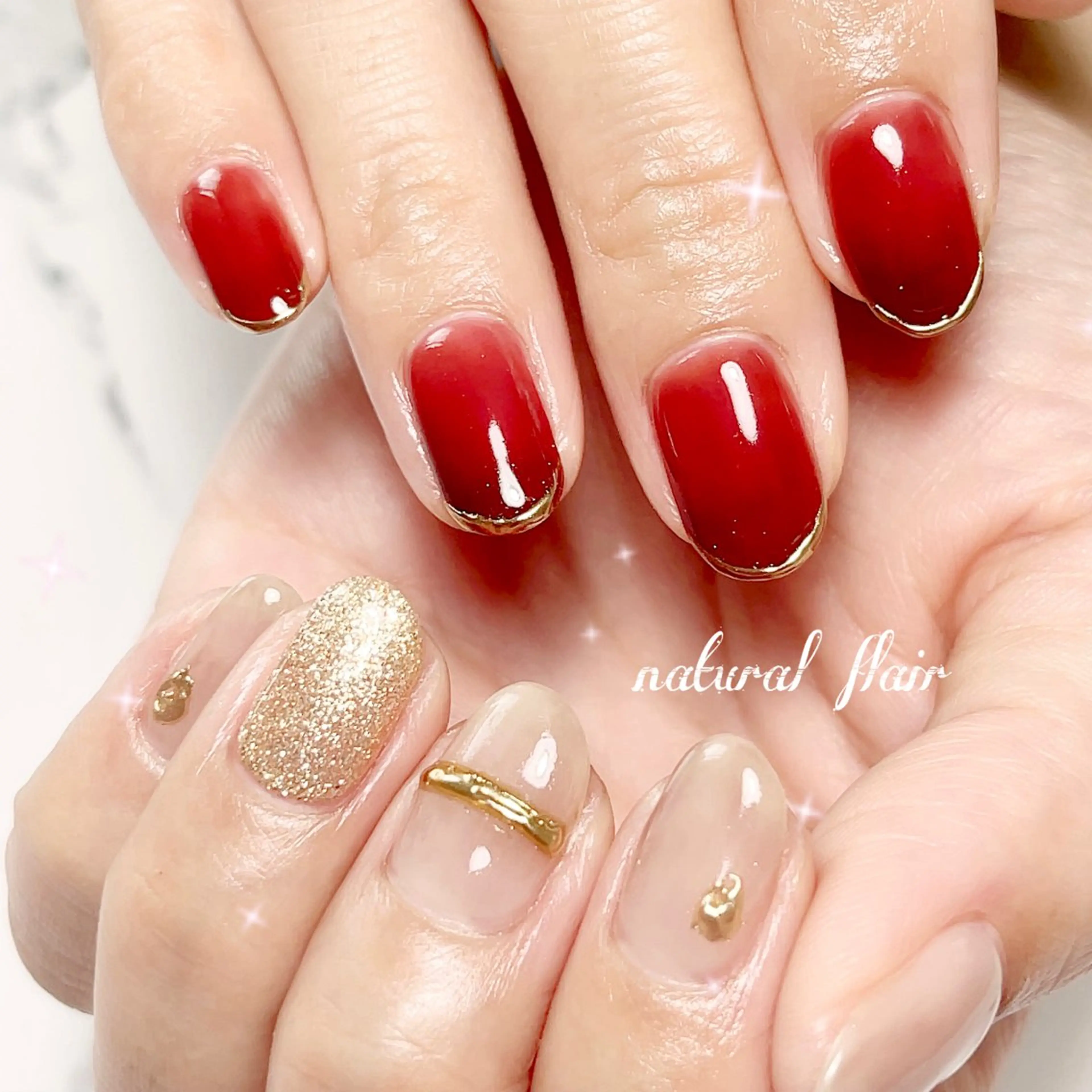 ネイル natural flairのネイルデザイン