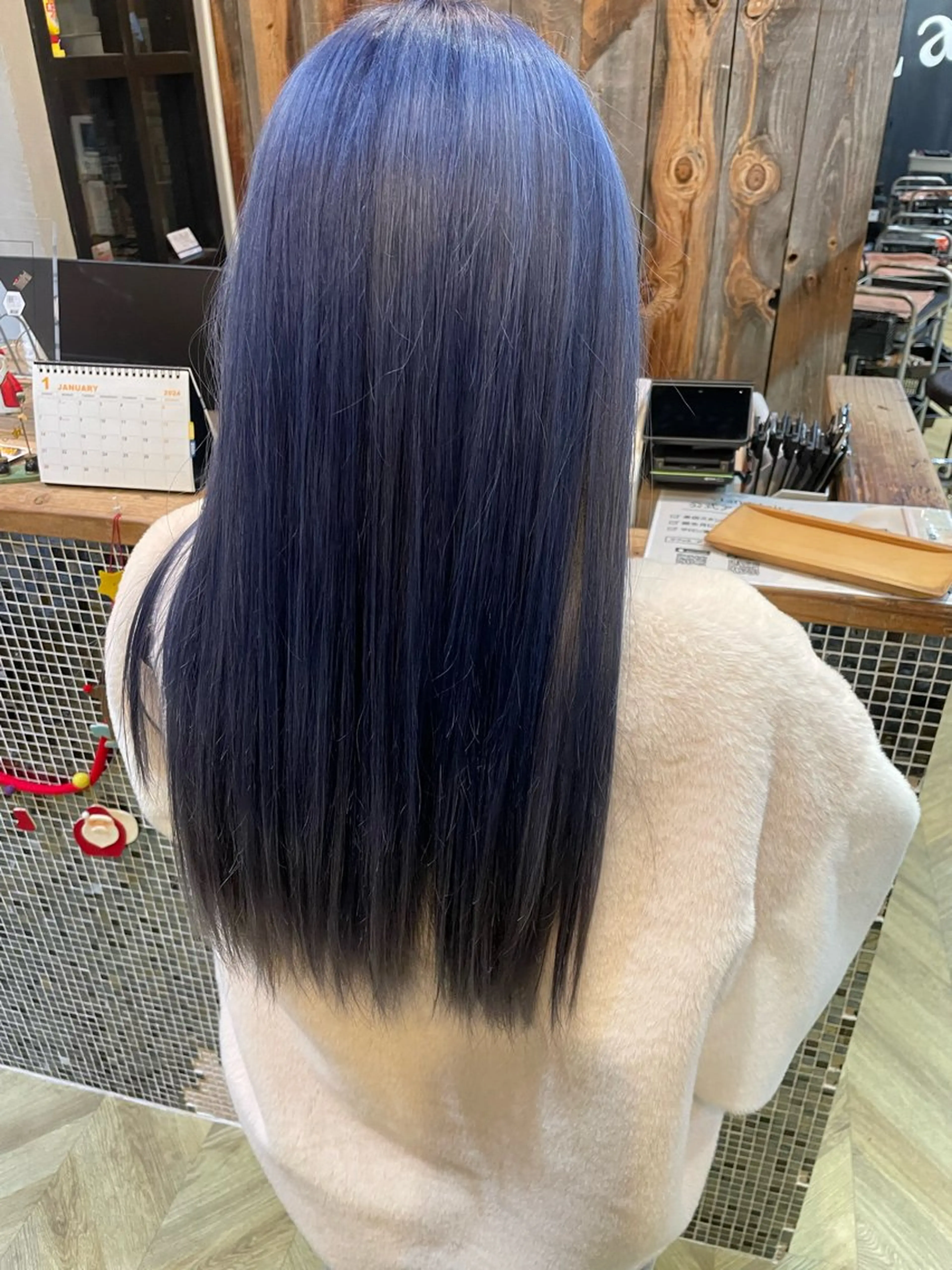 ロング カラー AUBE HAIR light 明石店所属・【Wカラー、美髪】 アンダチミサコのヘアスタイル