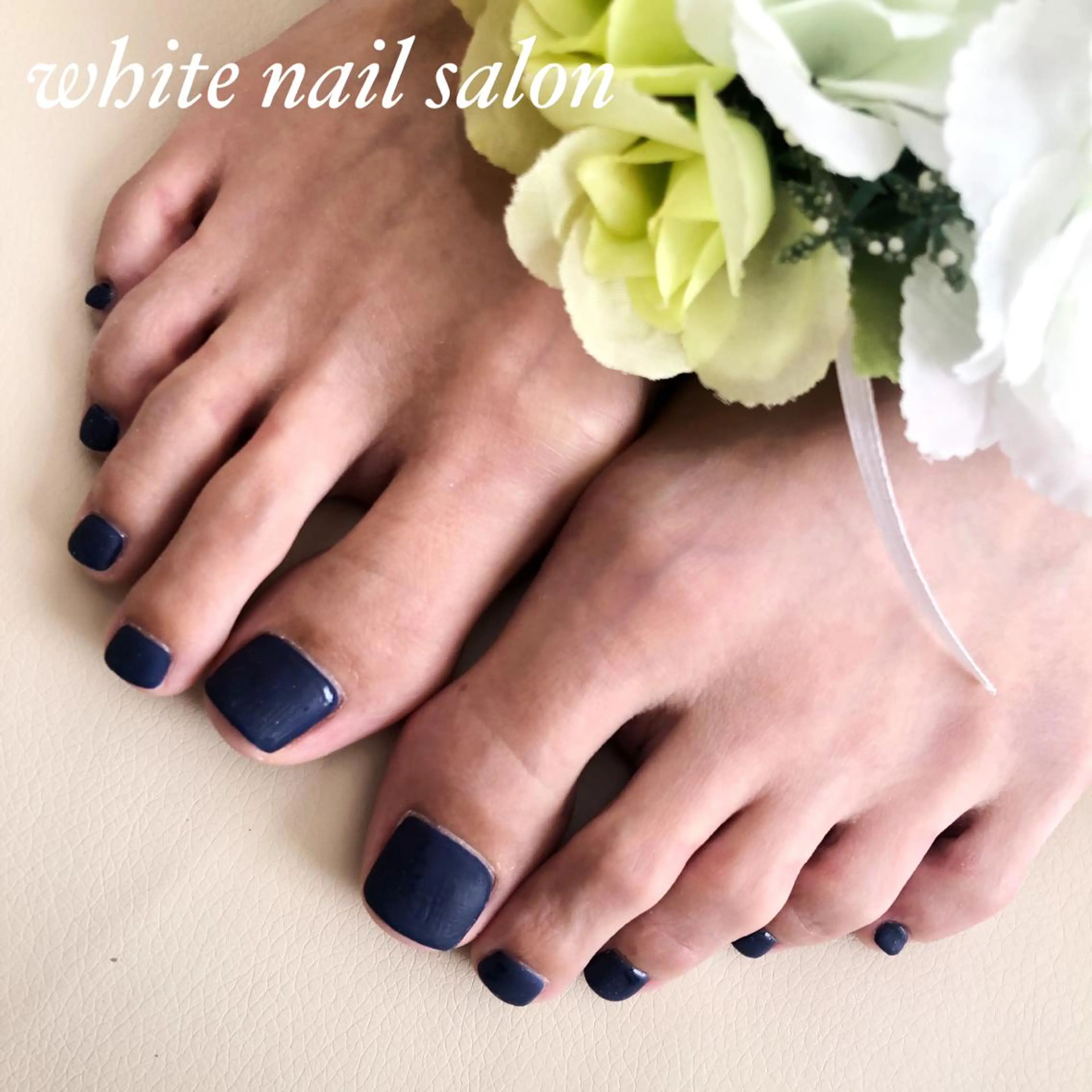 ネイル アートネイル フットネイル フレンチネイル ジェルネイル ハードジェル ハンドネイル white nail salonのネイルデザイン