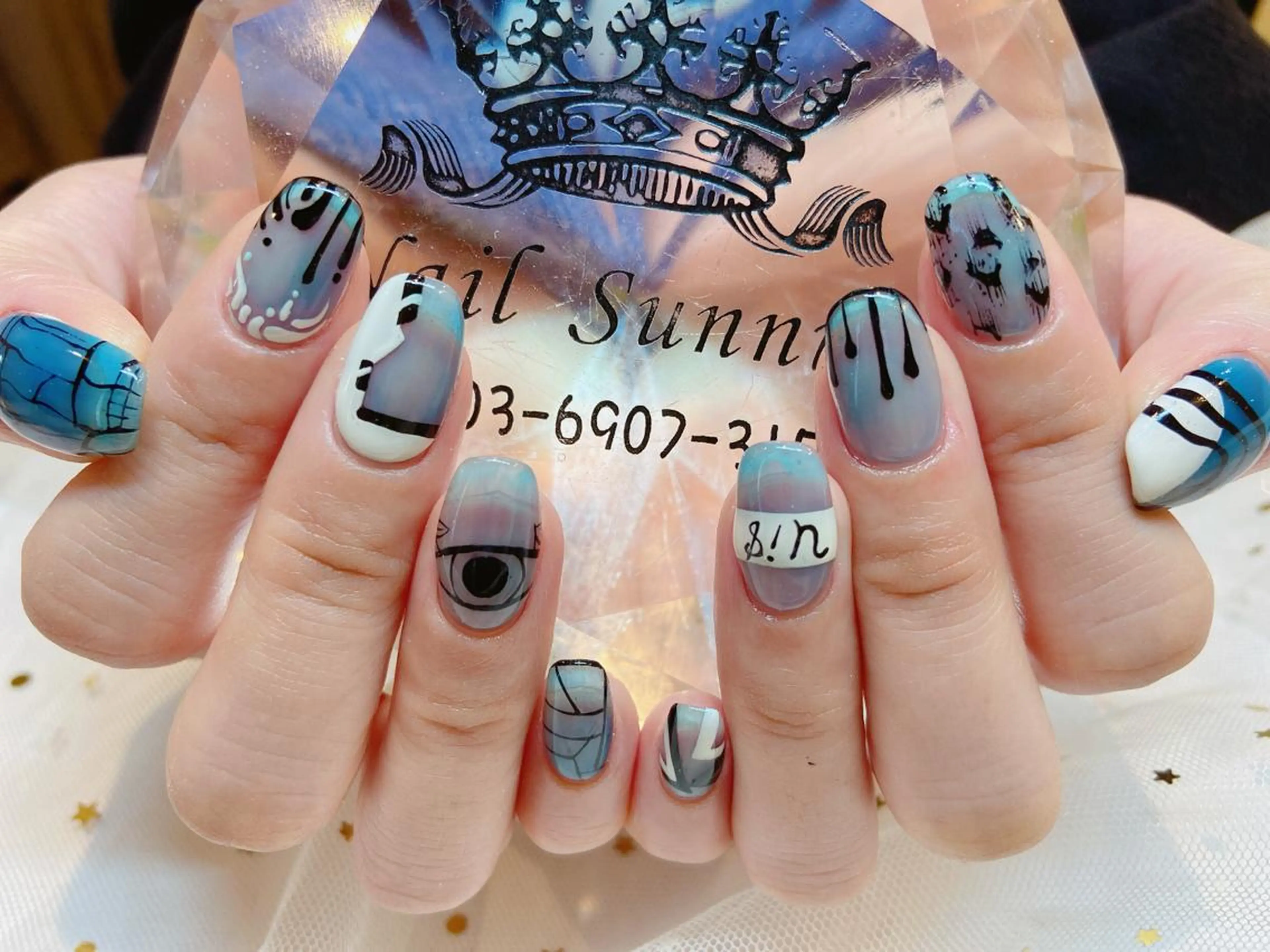 ネイル 長さだし専門店 M2　rikaのネイルデザイン