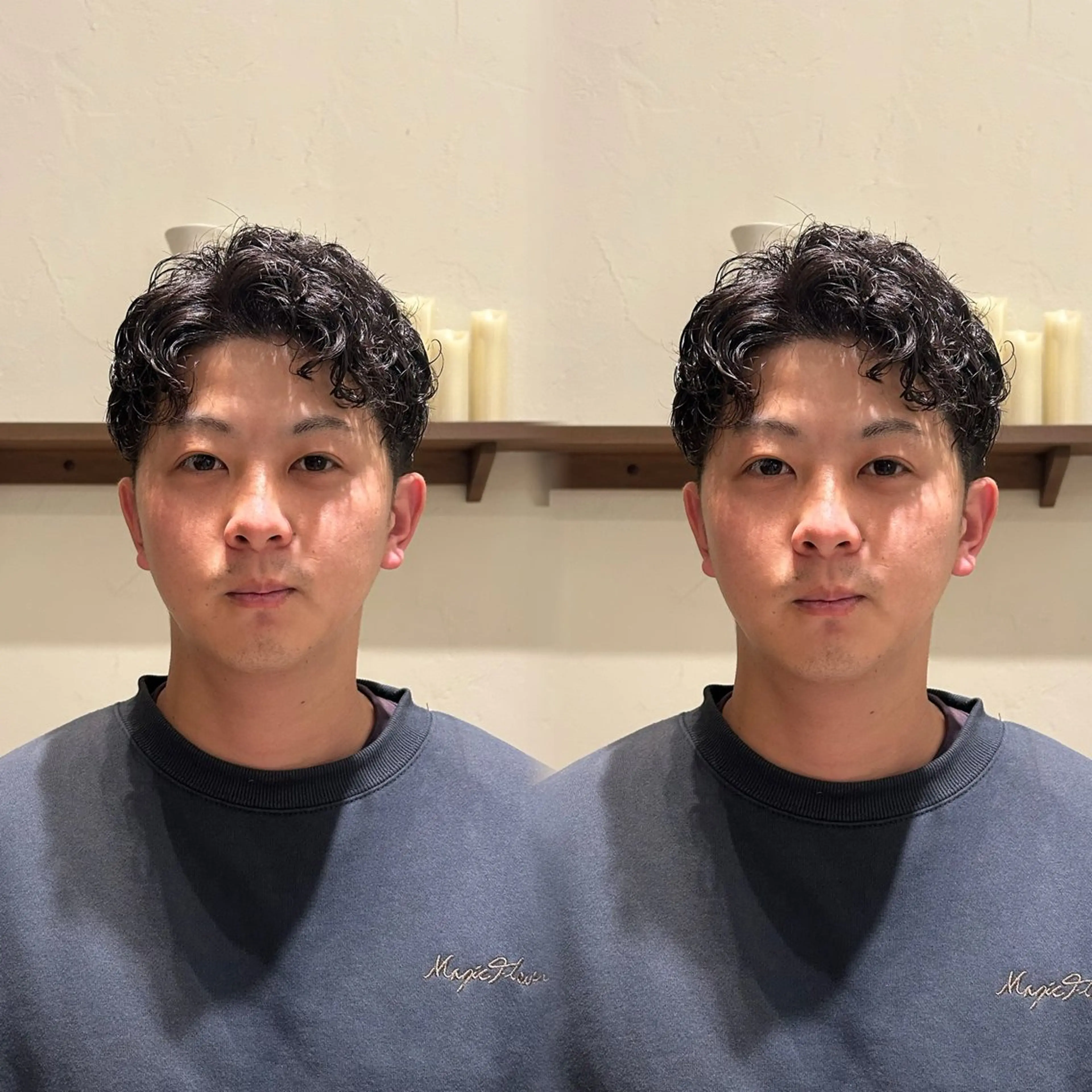 ショート パーマ カット パーマ 🫧ニュアンスカラー 🫧横田 冴🫧のヘアスタイル