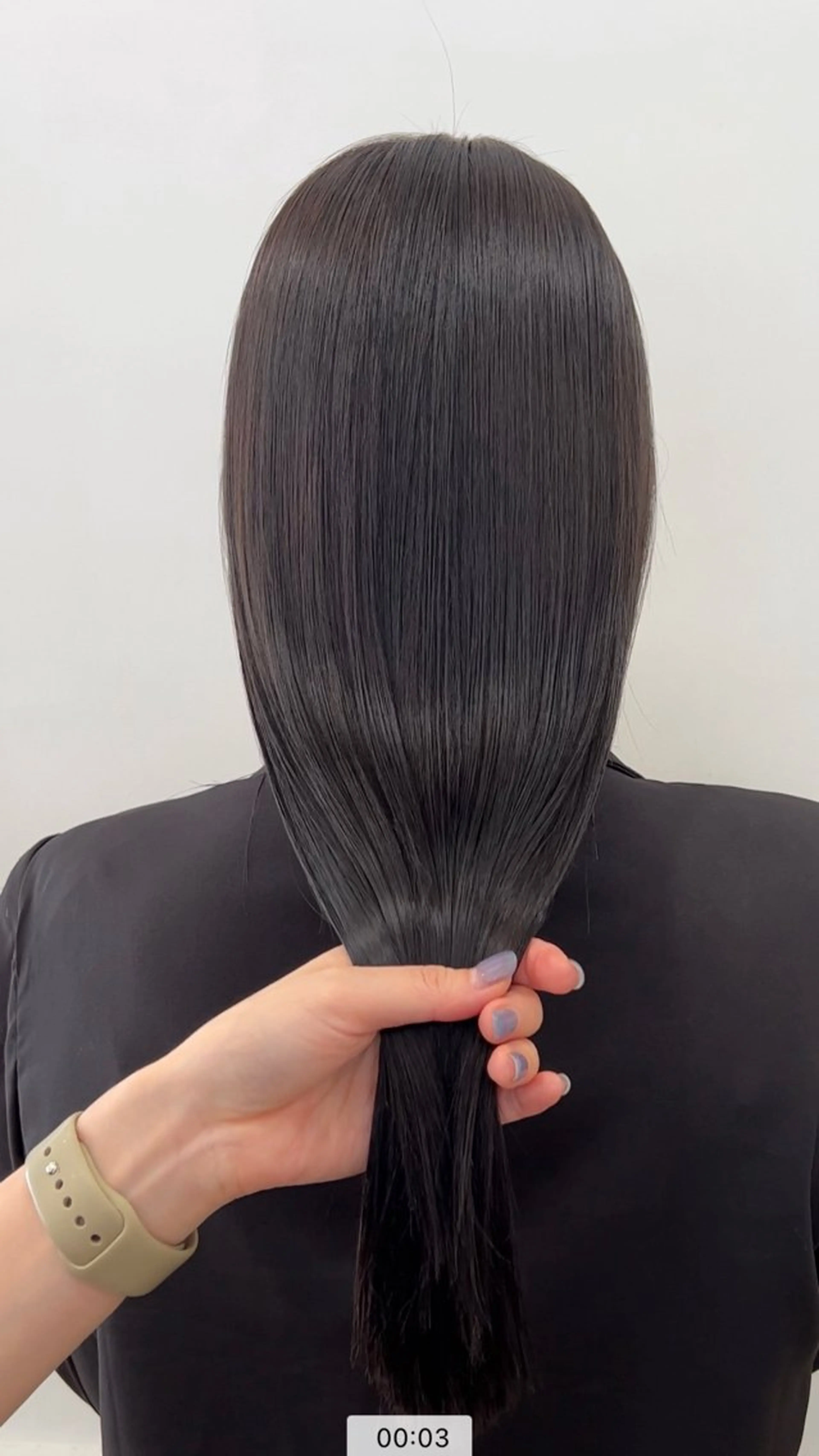 ロング パーマ カット 縮毛矯正 トリートメント 顔周りレイヤー 🎀マリノのヘアスタイル