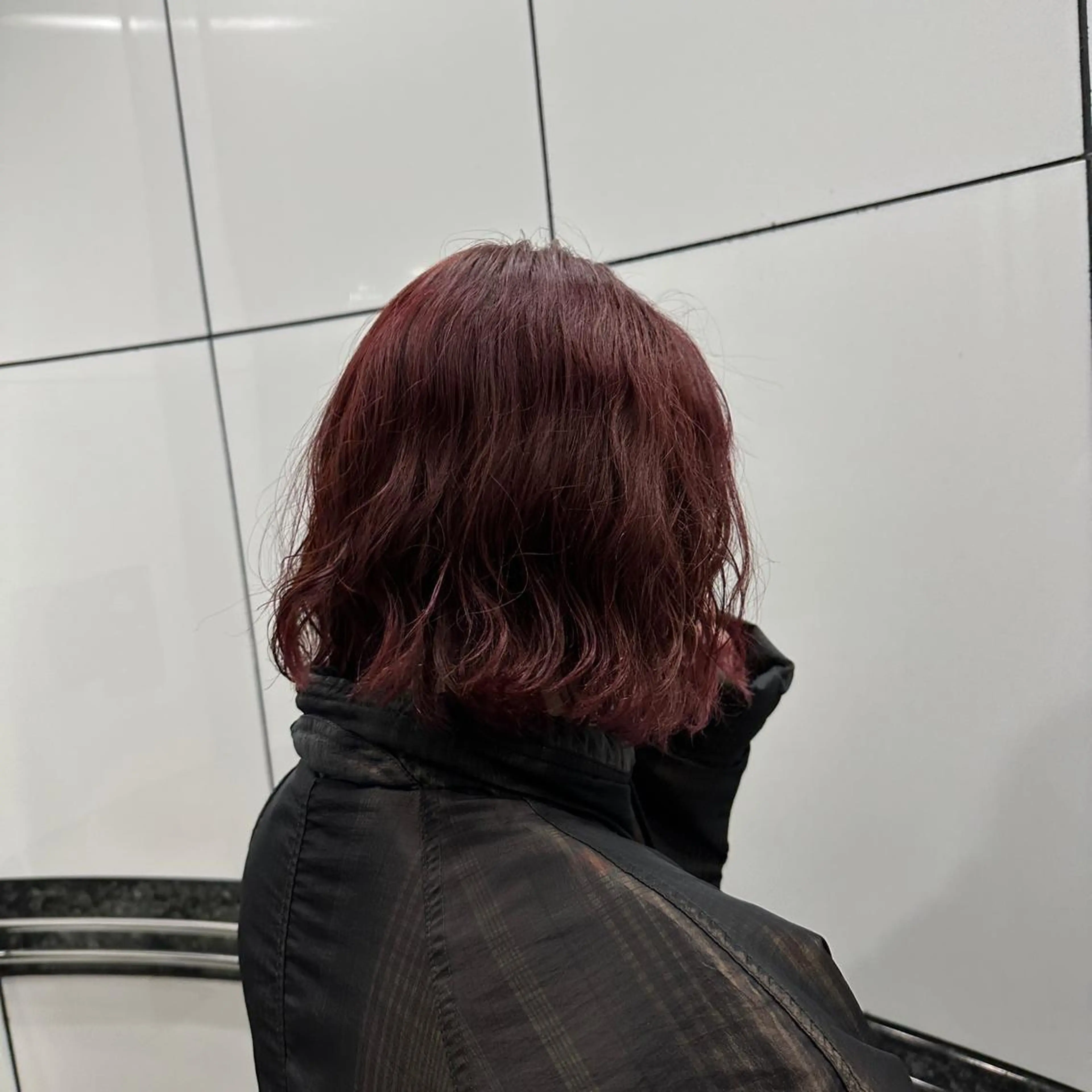 ミディアム 池袋@パーマ 本多のヘアスタイル