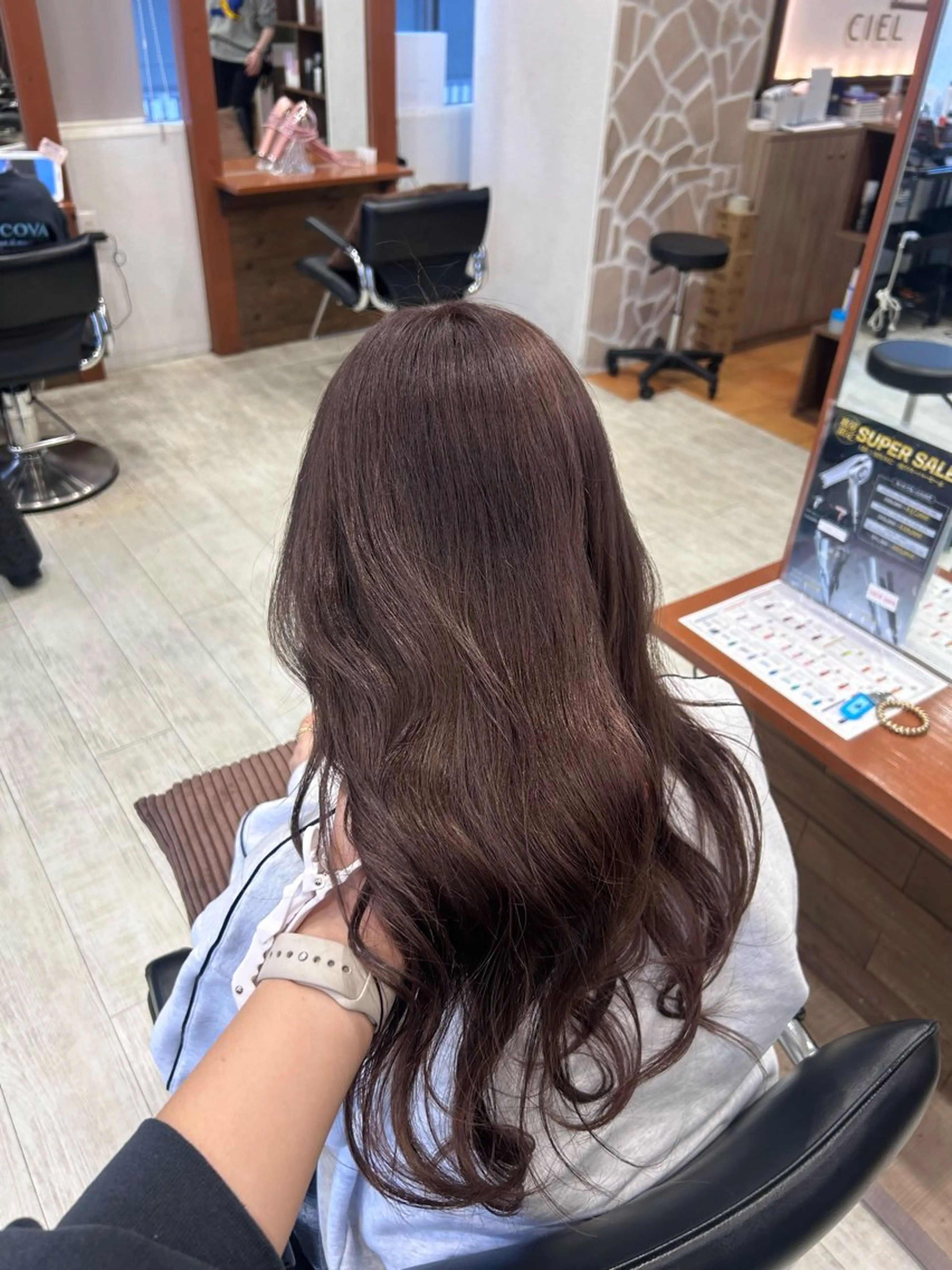 カラー ヘアカラー トリートメント CIEL 難波店所属・🎀透明感/レイヤ ー/Kotona🎀のヘアスタイル