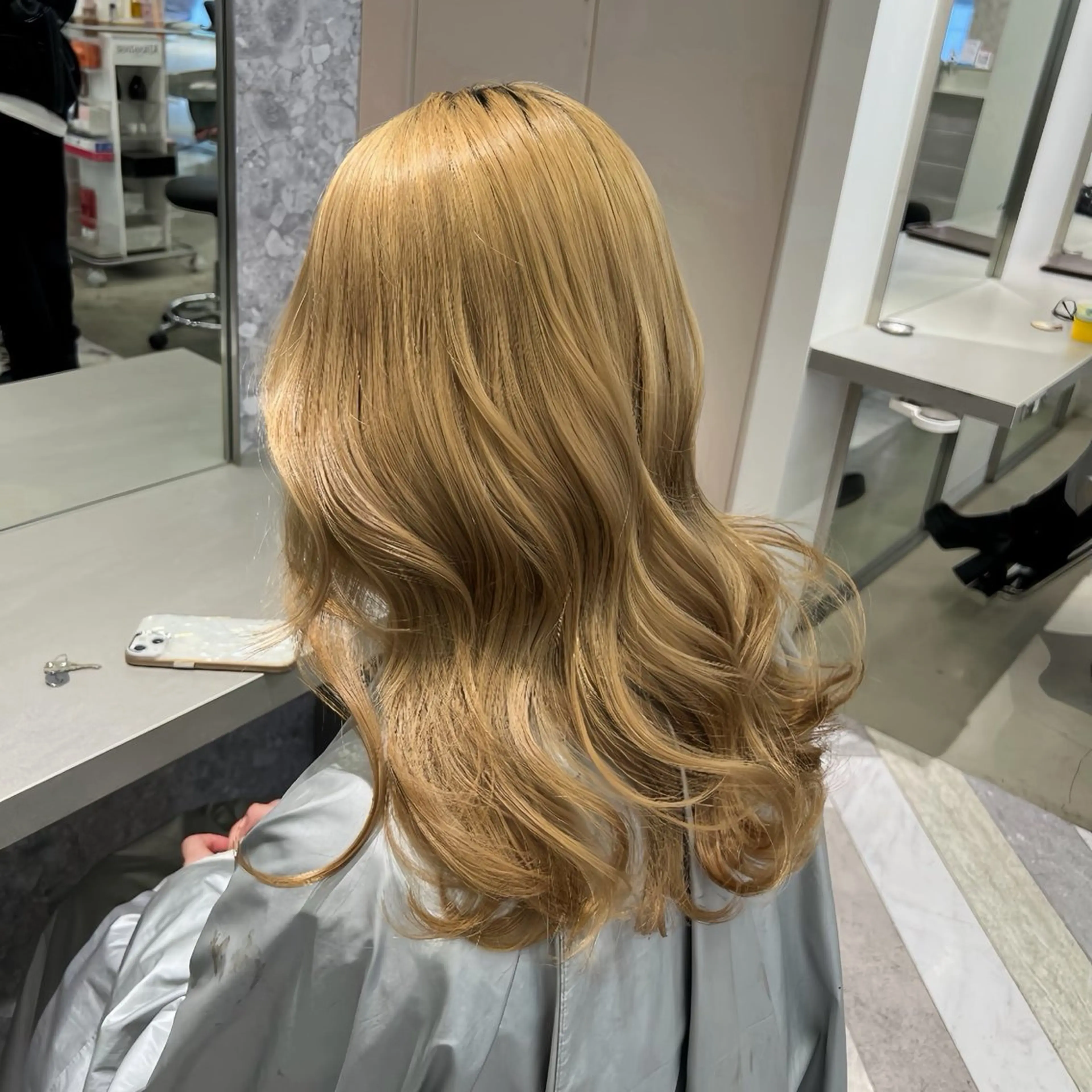 カラー カット ヘアカラー EIGHT　樹梨 ／韓国ヘア🩶のヘアスタイル