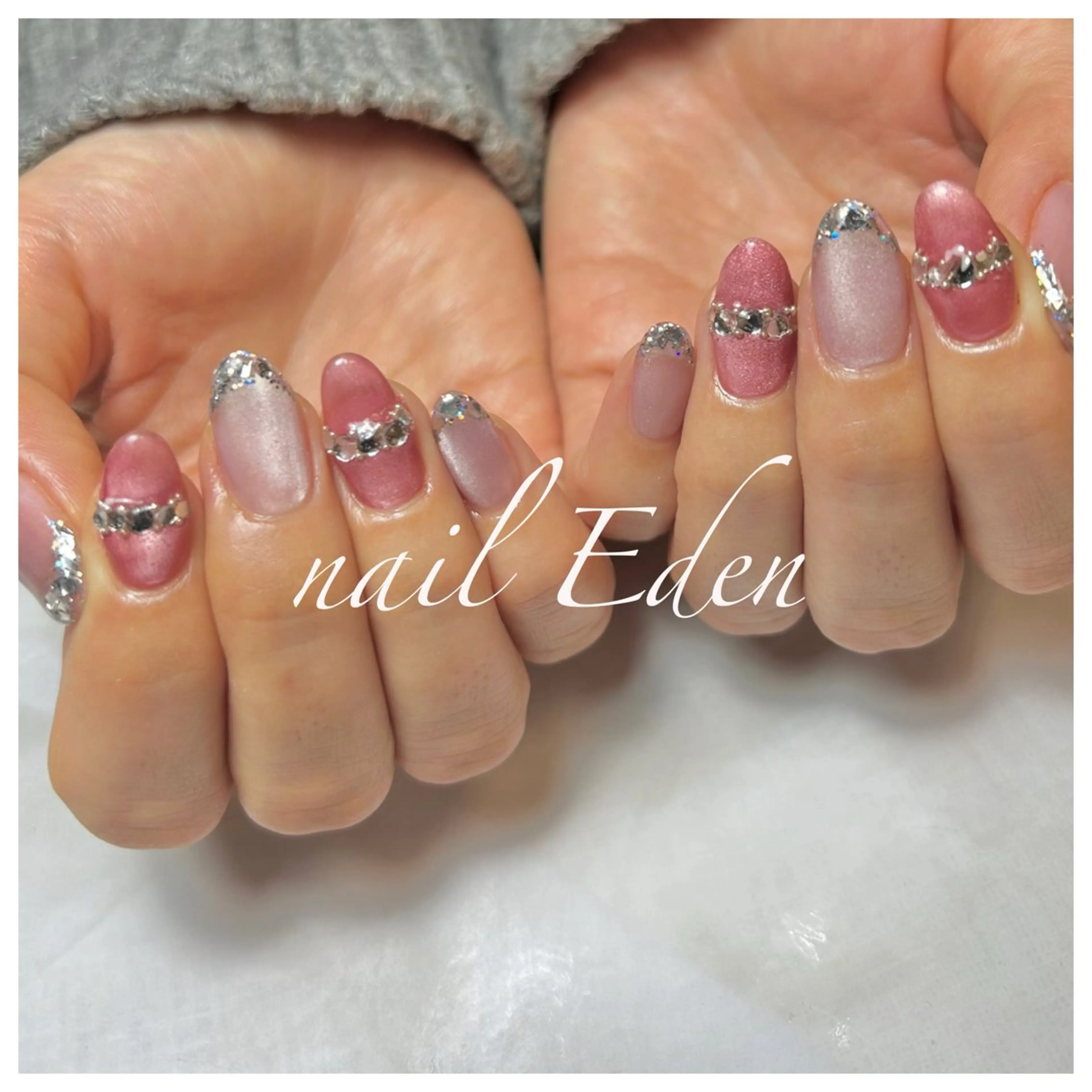 ネイル 持ち込み ハンドネイル ハンドケア Eden　private nail saron所属・Eden ♾️のネイルデザイン