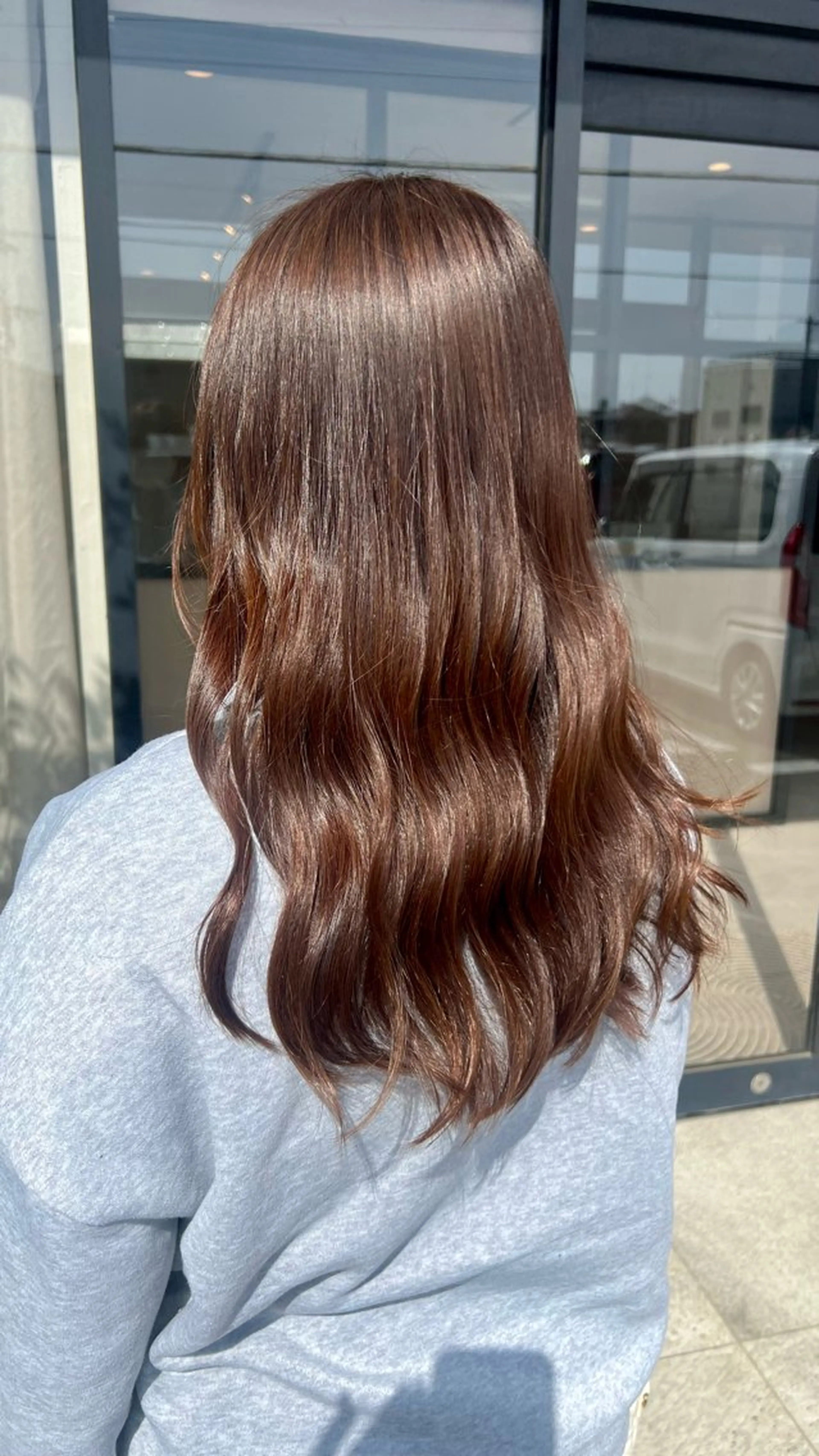 ロング カラー ヘアカラー 山下 稚葉 艶髪/透明感カラーのヘアスタイル