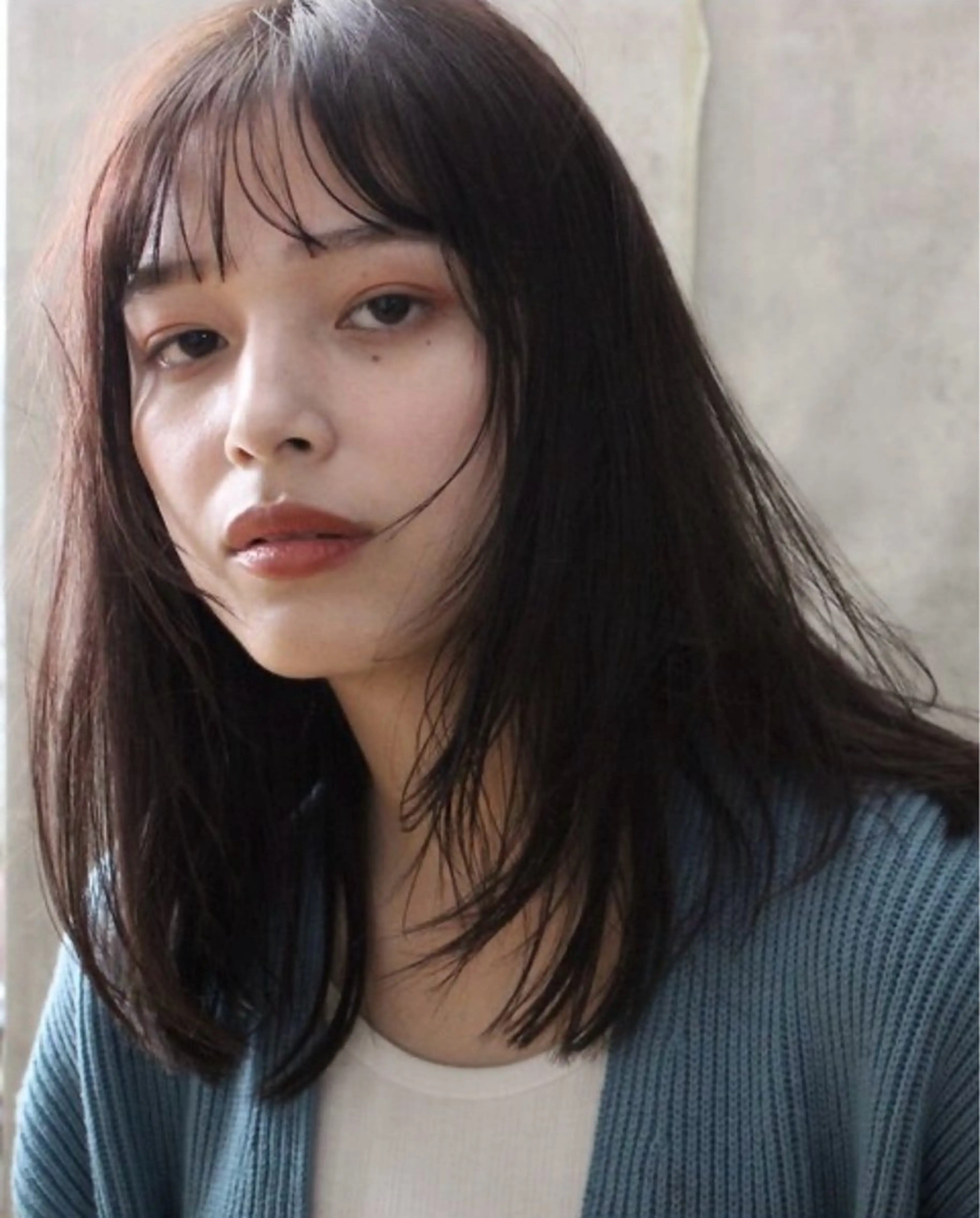 ミディアム イノウエタケノリ /カット/パーマのヘアスタイル