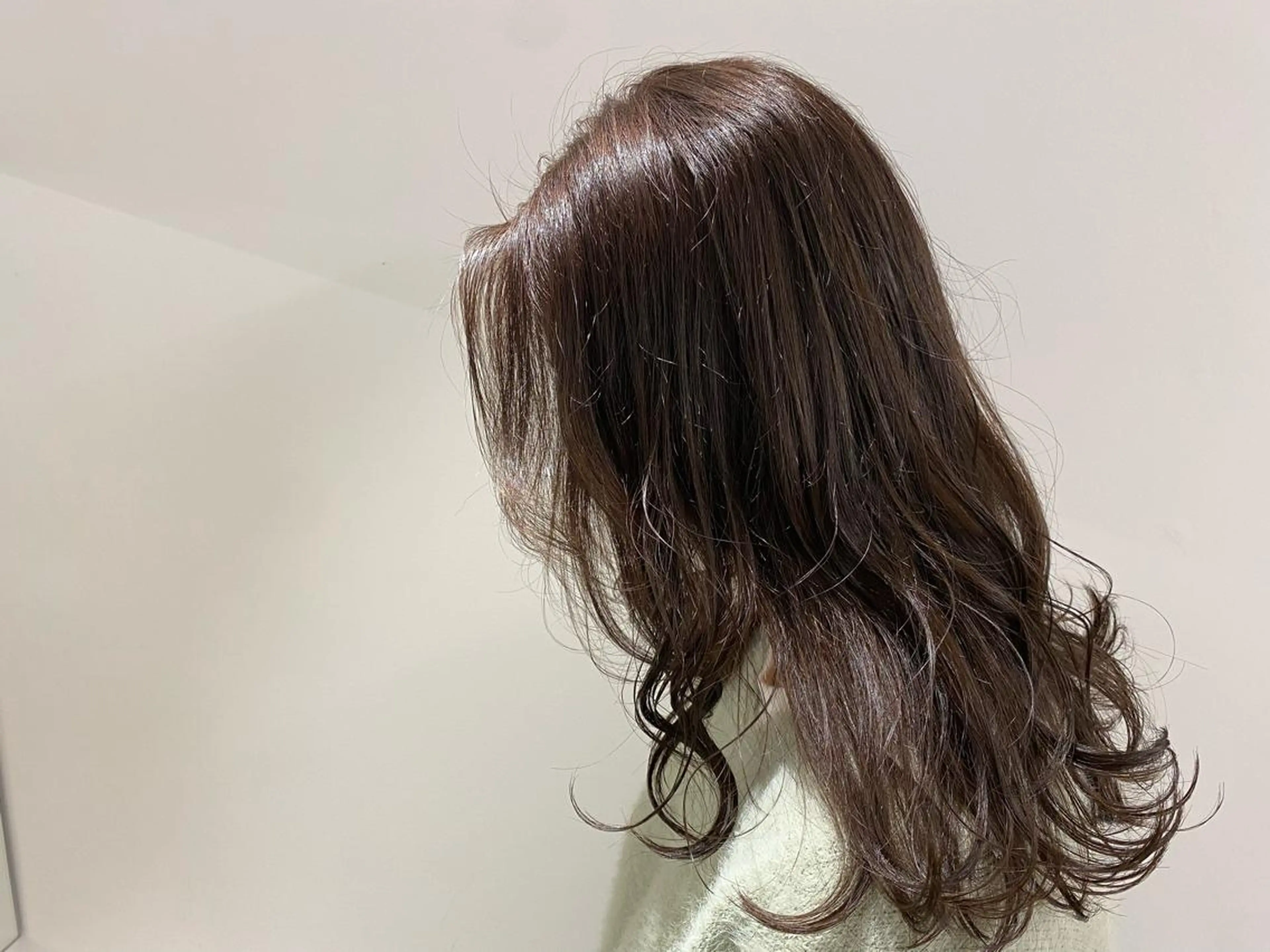 ロング カラー ヘアカラー あずま みゆのヘアスタイル