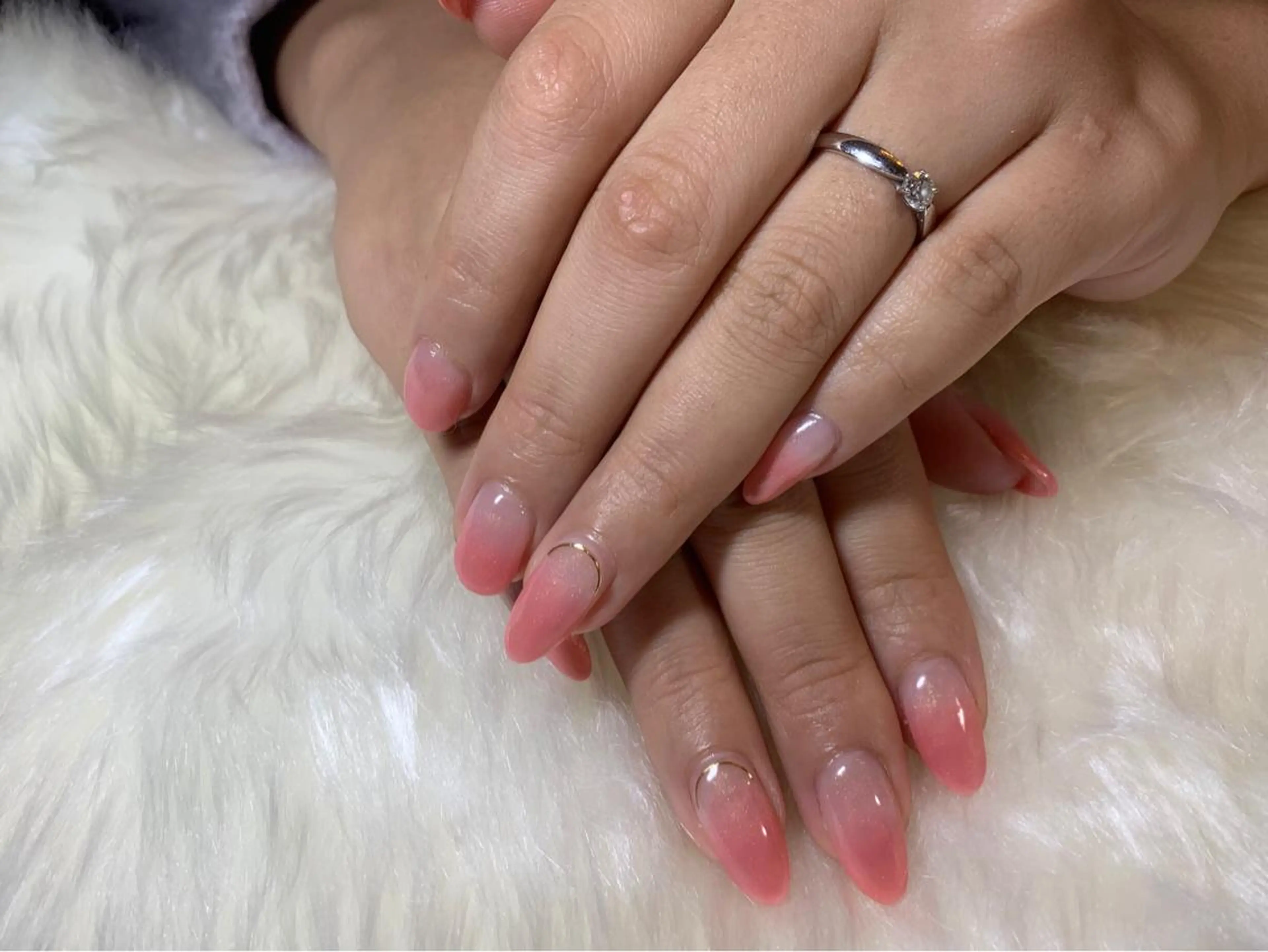 ネイル グラデーション 松山 美由紀のネイルデザイン