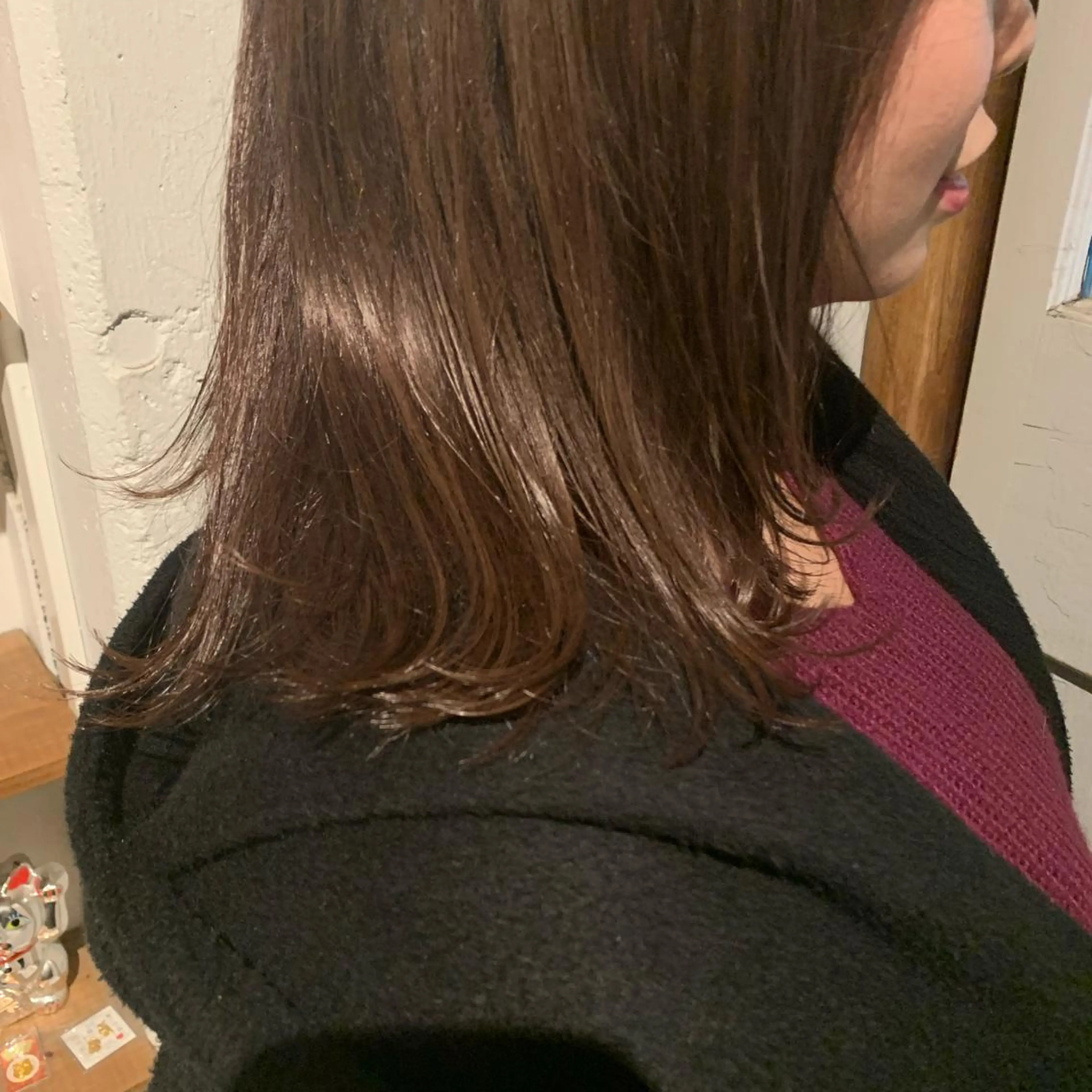 ミディアム カラー ブラウンカラー チョコレートブラウン SALOWIN所属・マンツーマン美容師 立川　♡MIHO♡のヘアスタイル