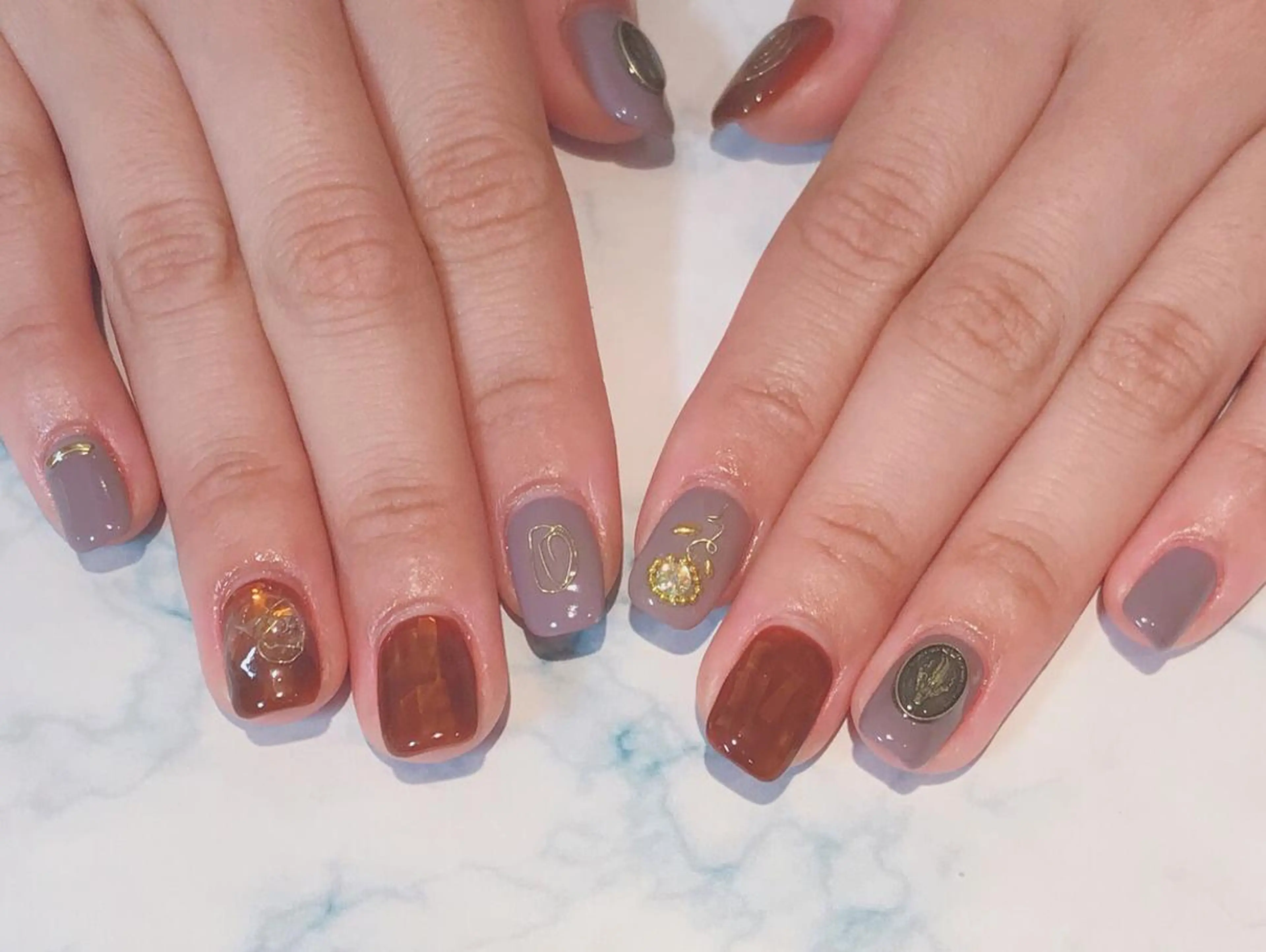 ネイル ハンドネイル LUKE所属・もとまつ さちこのネイルデザイン