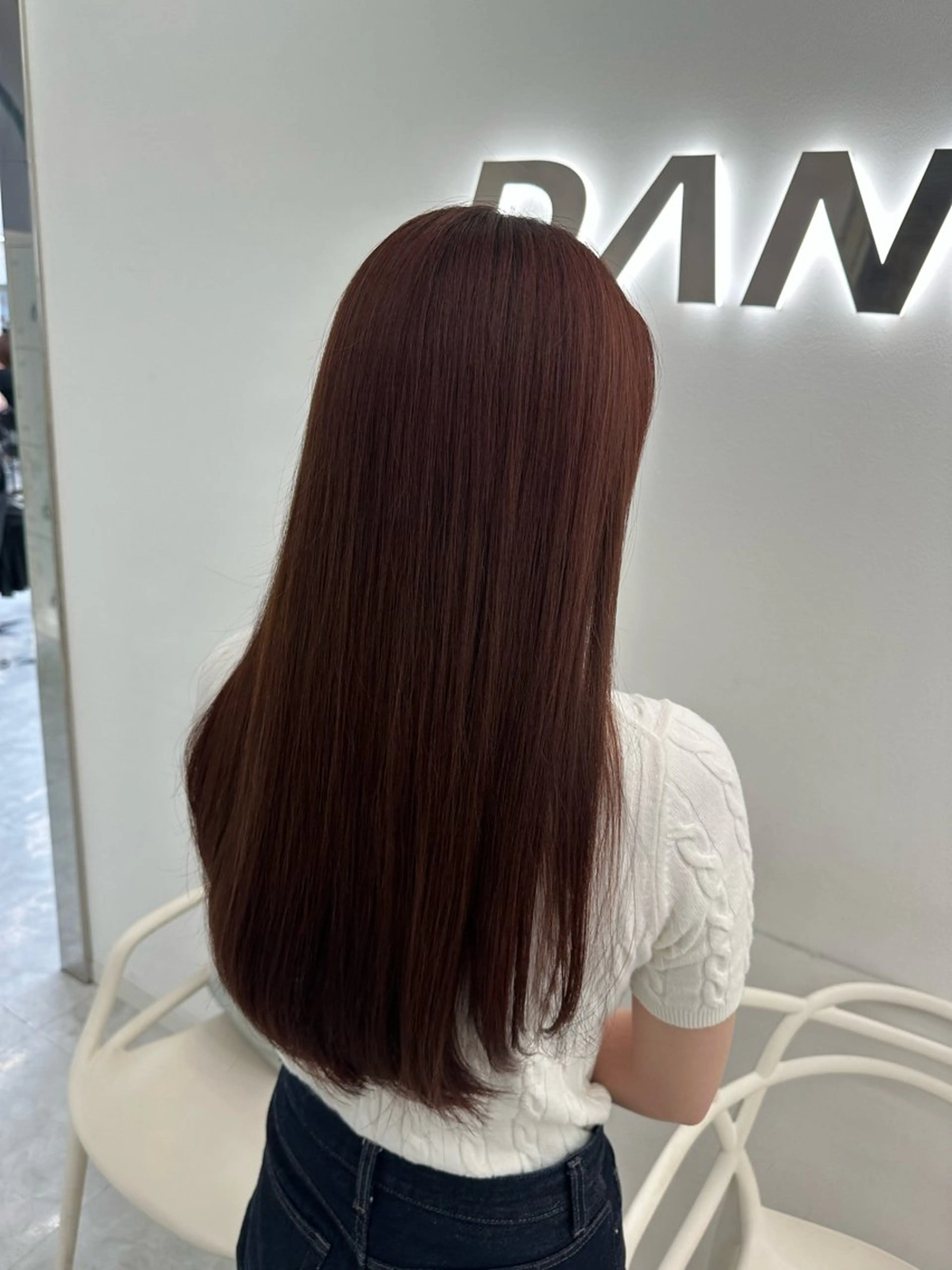 ロング 透ける透明感カラー 🤍anju🎀のヘアスタイル