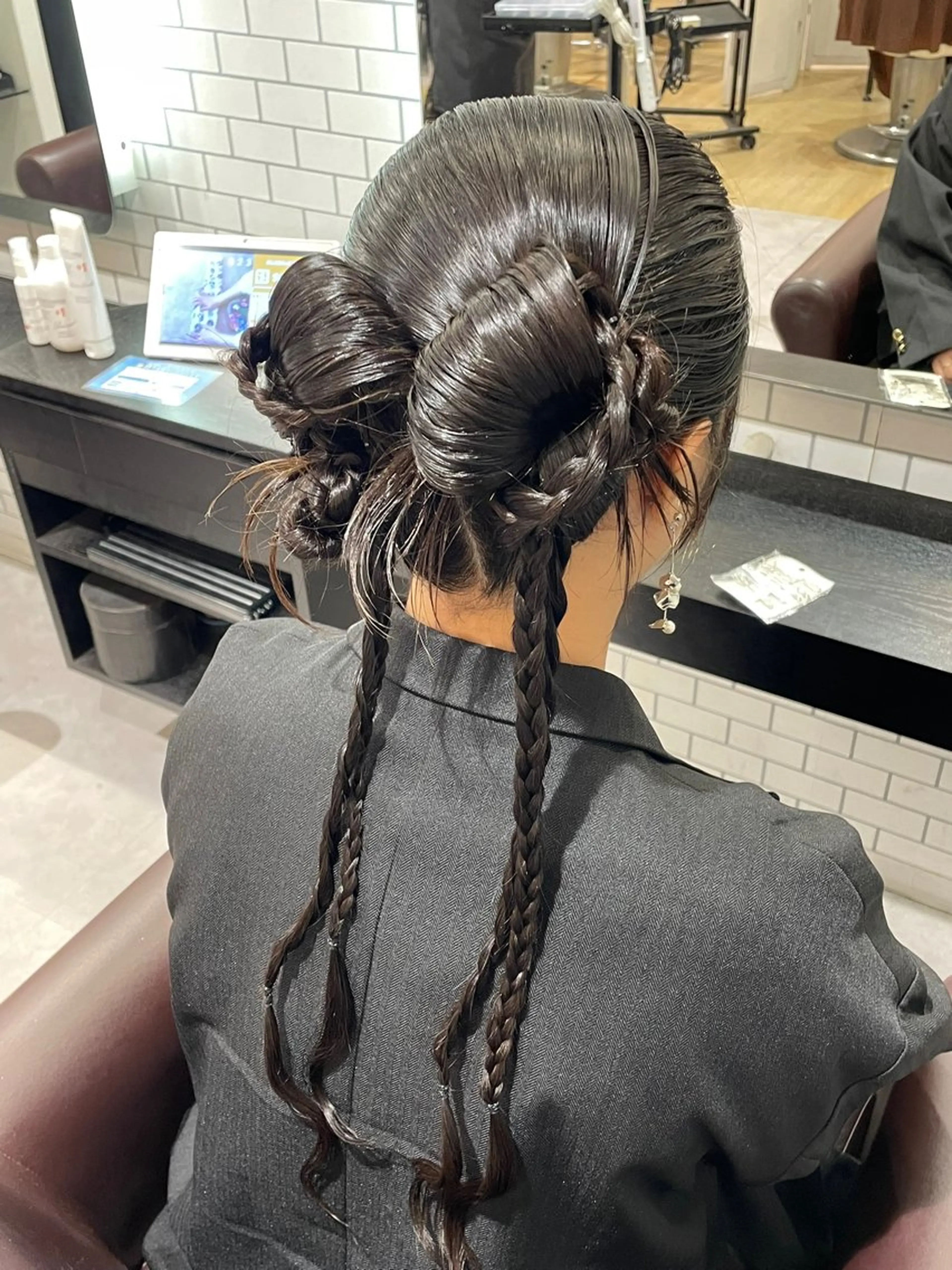 ヘアアレンジ ヘアセット 👑艶髪/カラー/ アレンジ/特化👑のヘアスタイル