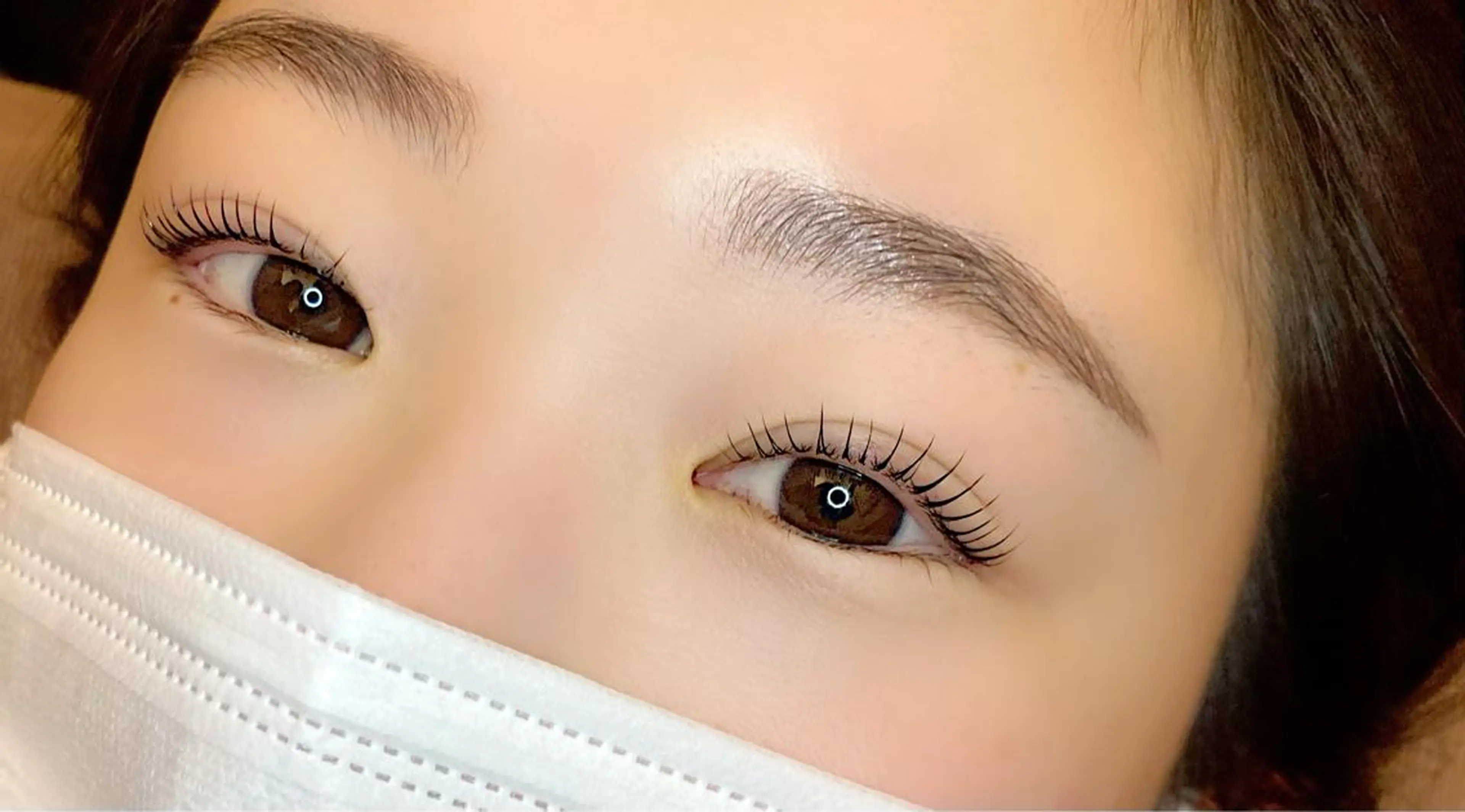 マツエク・マツパ 束感まつ毛 キュート 韓国風マツエク Tomo◇ toujoursのマツエク・マツパデザイン