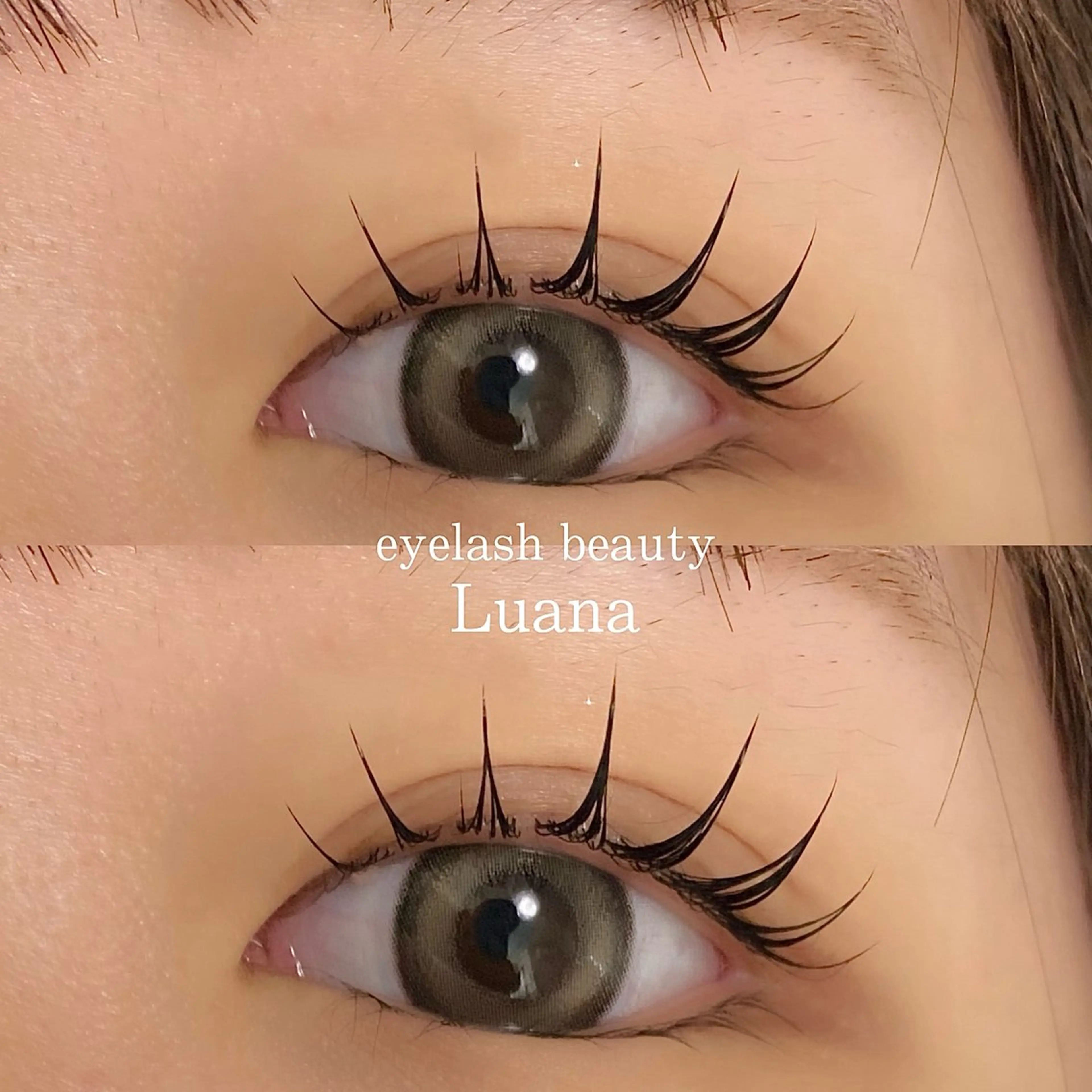 マツエク・マツパ eyelash beauty Luana所属・🌺Luana🐬 yukariのマツエク・マツパデザイン