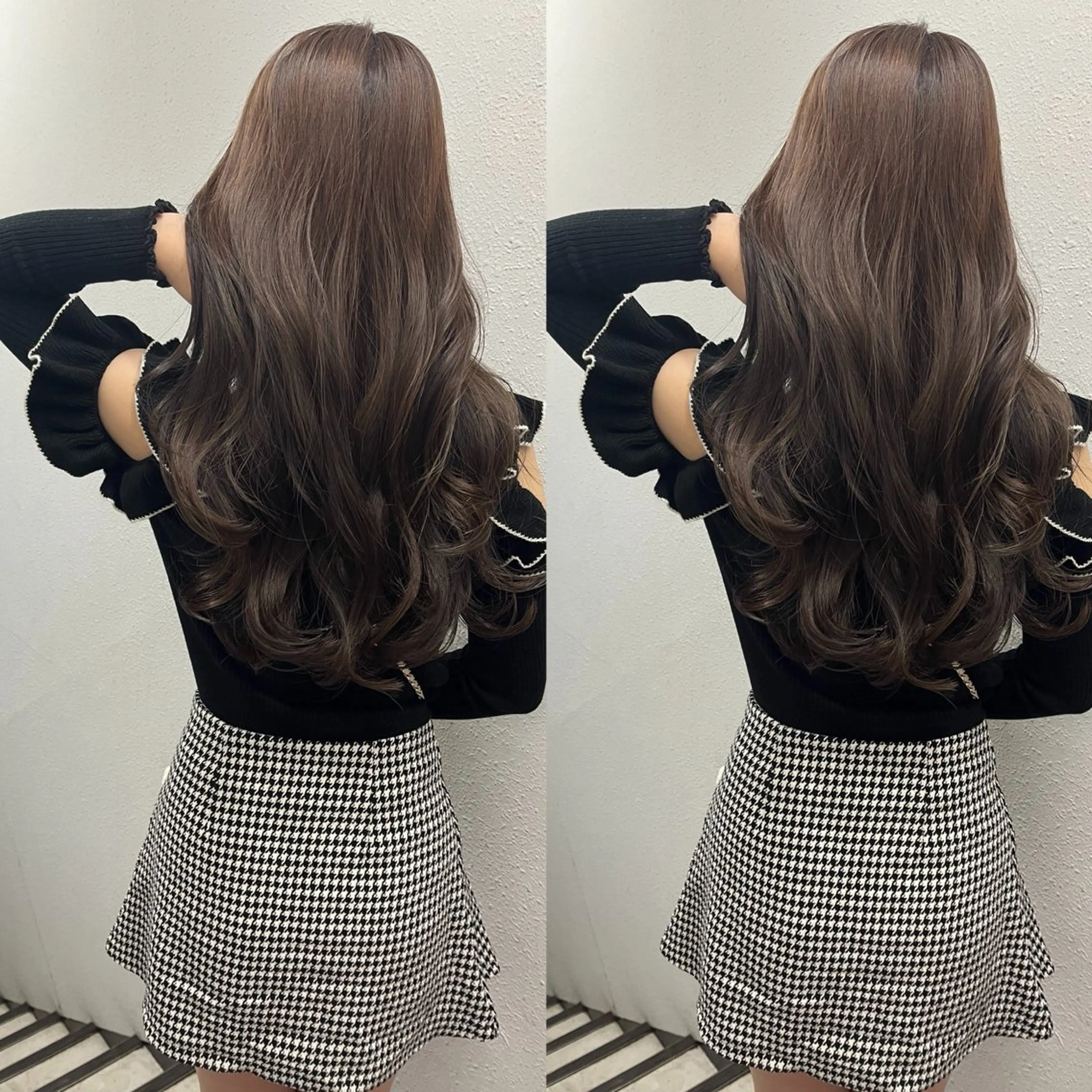 ロング カット ヘアカラー 💗レイヤーショート ボブ艶髪/竜也💗のヘアスタイル