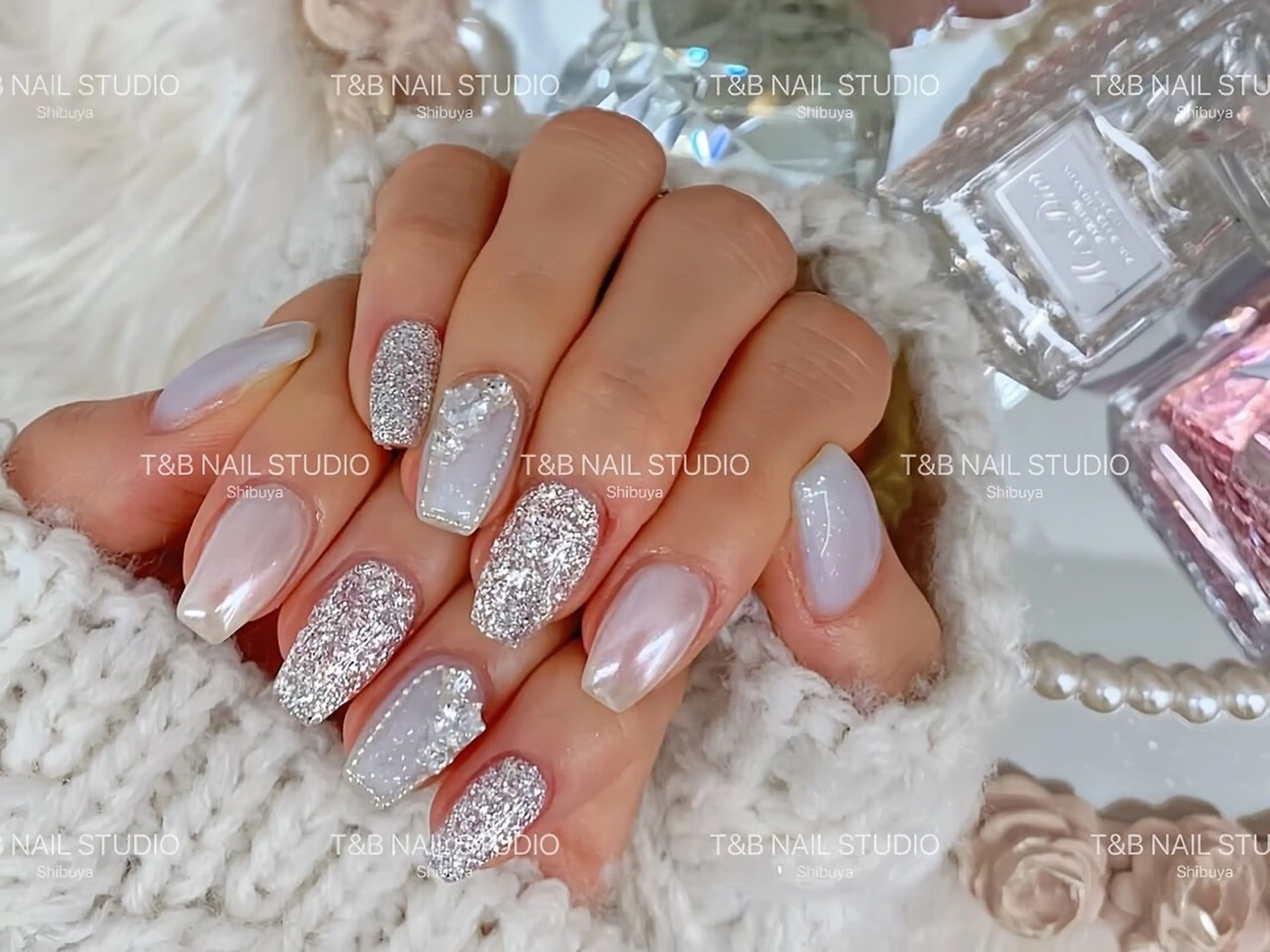 ネイル 【パラジェル・フィルイン】 T&BNAIL STUDIO所属・り オのネイルデザイン