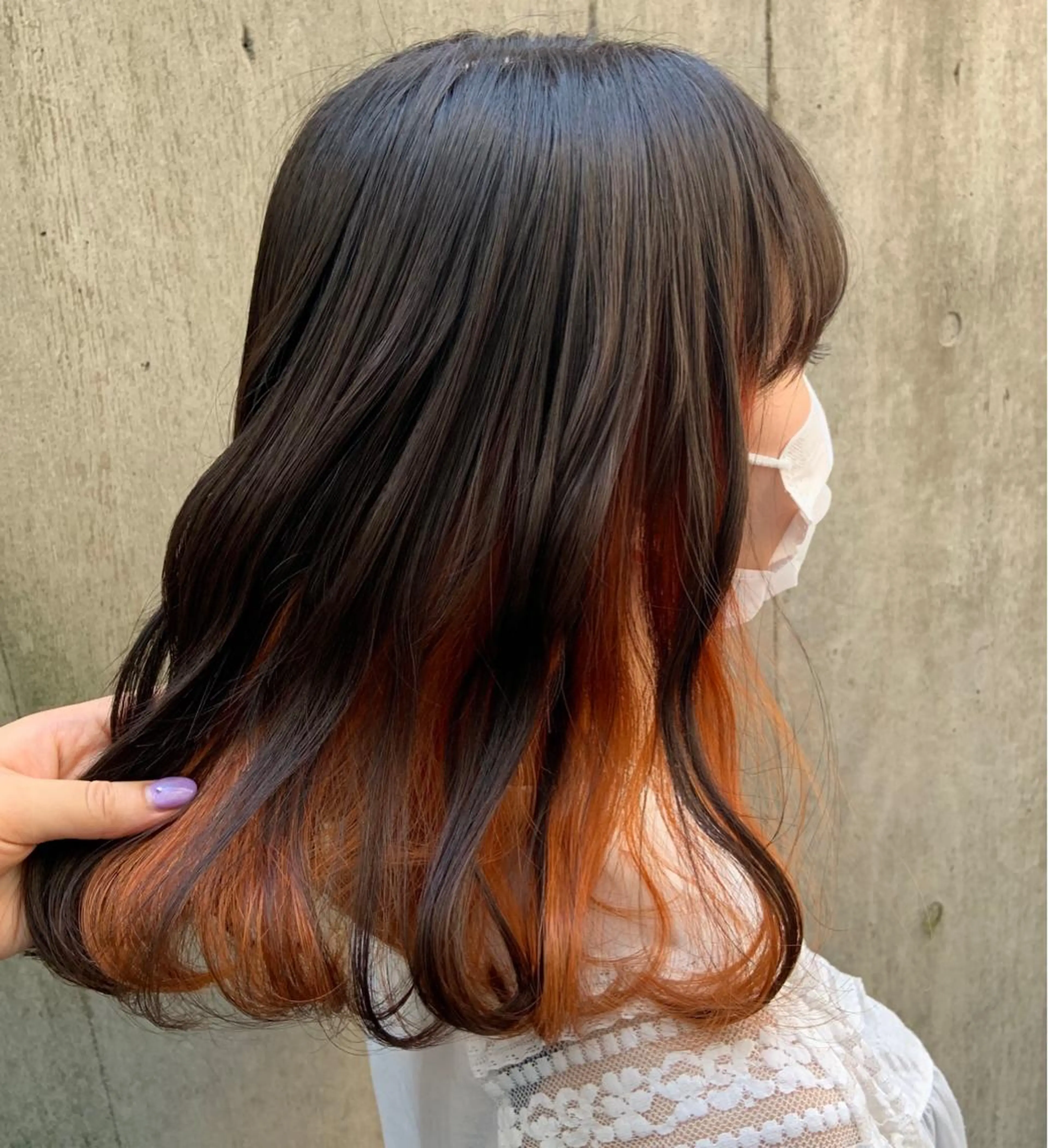 ミディアム カラー 🤍透明感/韓国風 🤍サクラギヒトミのヘアスタイル