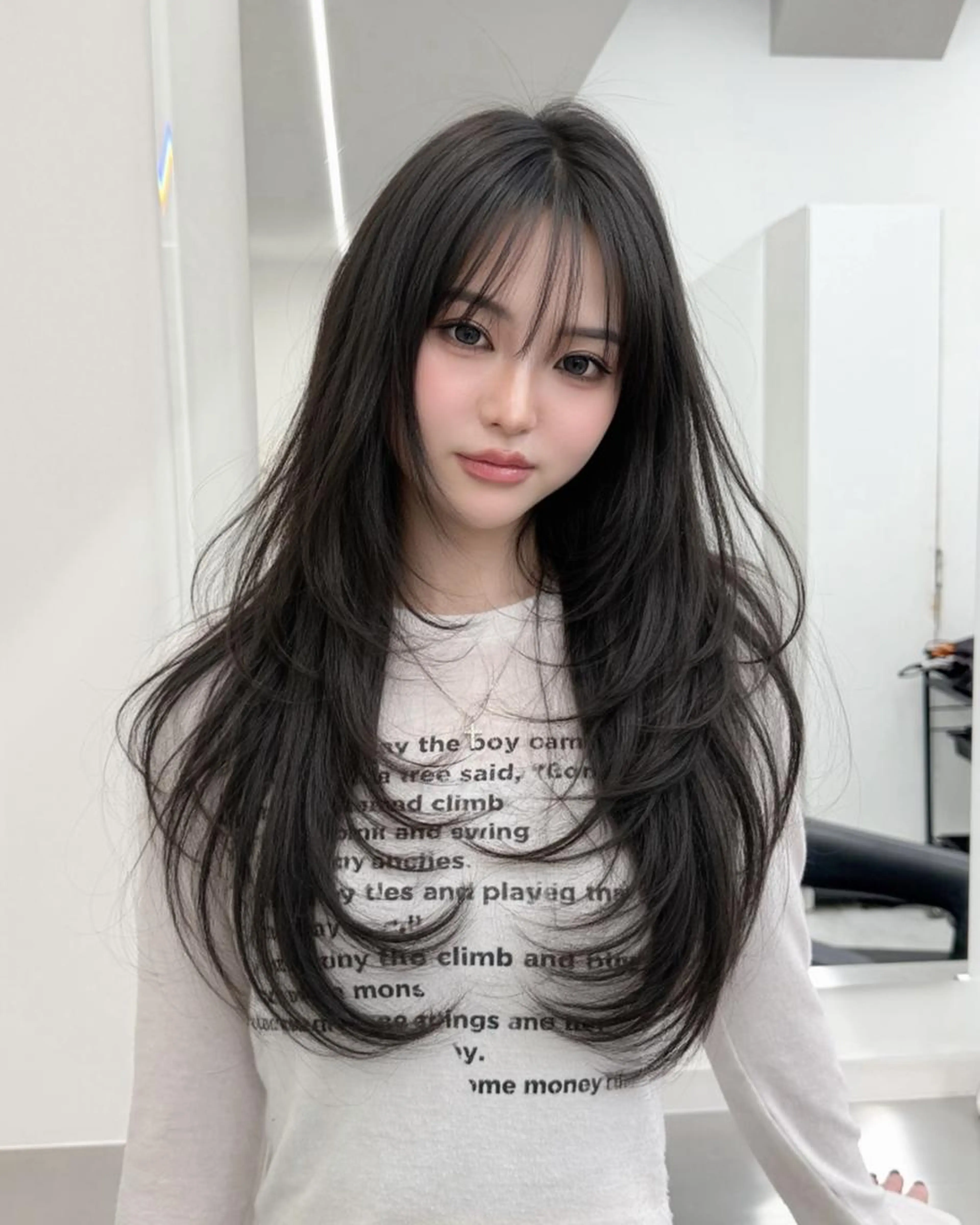 【🪽minimoセール🪽】巻いてもワンカールでも可愛い🤍トレンドの動きの出やすいレイヤーカット➕オリジナルTr🤍の写真