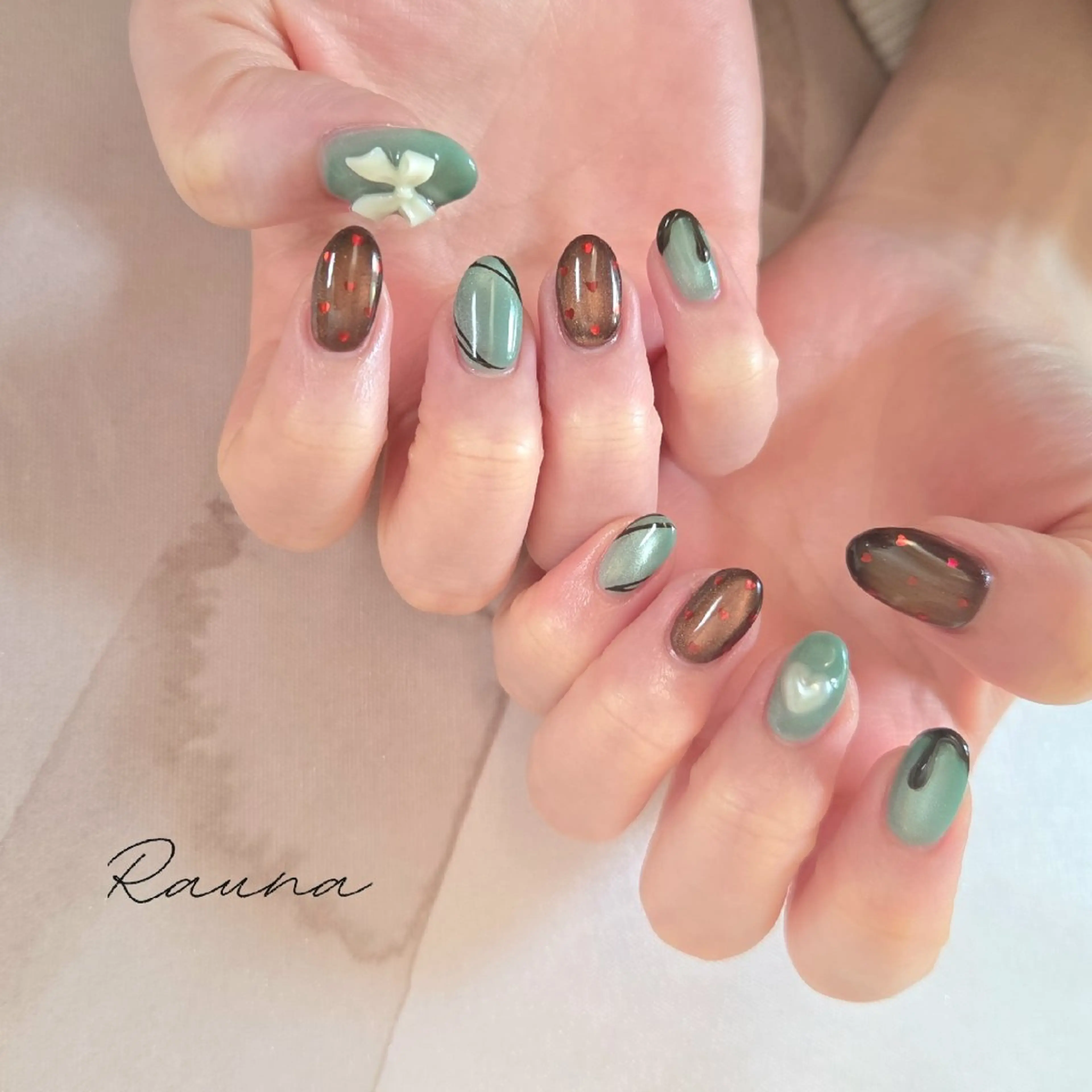 ネイル ハンドネイル Rauna nailsalon のネイルデザイン