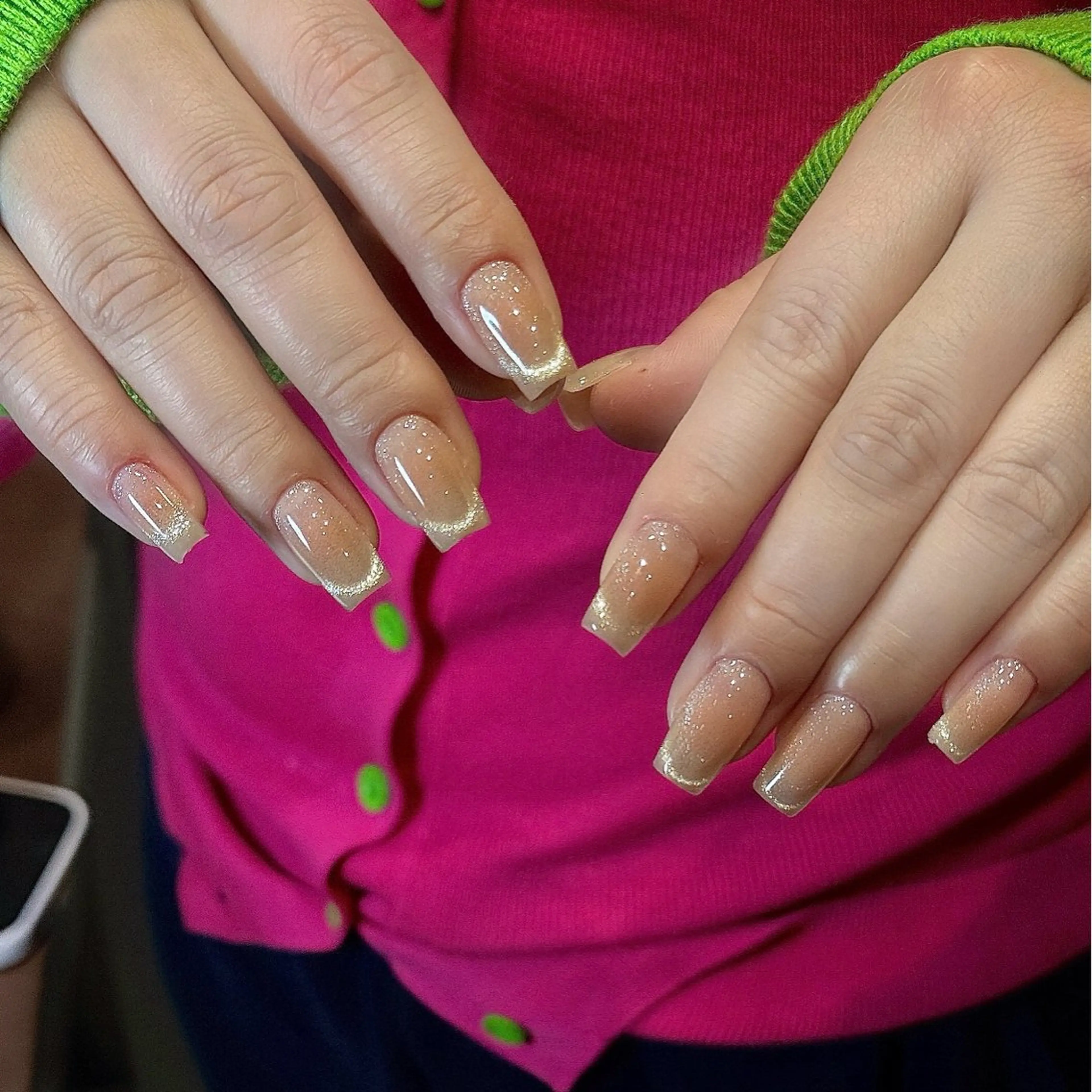 ❤️handマグネットグラデーション+ 2個パーツの写真