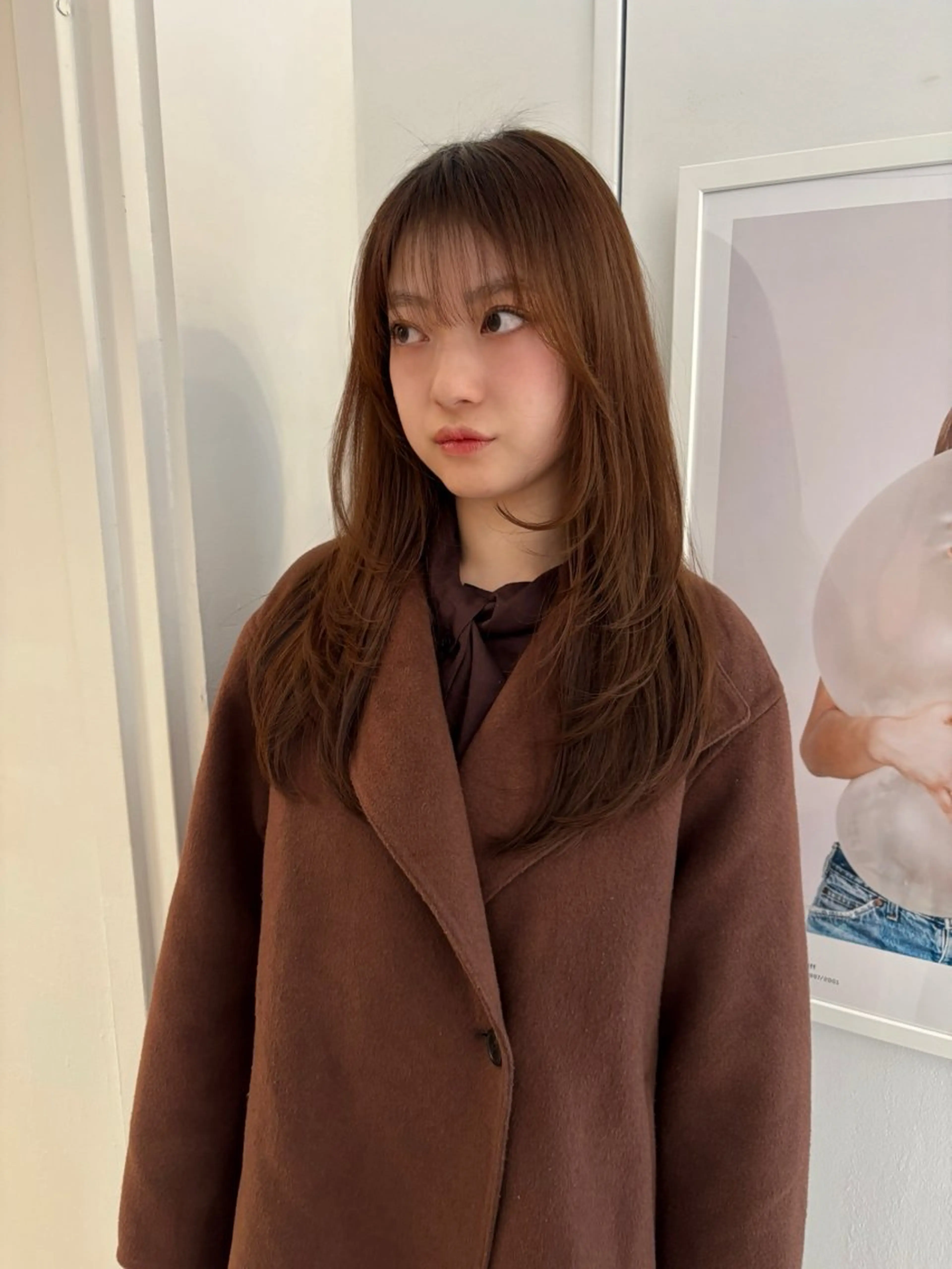 ロング カット riria/ボブ /ブラウンカラー🎀のヘアスタイル