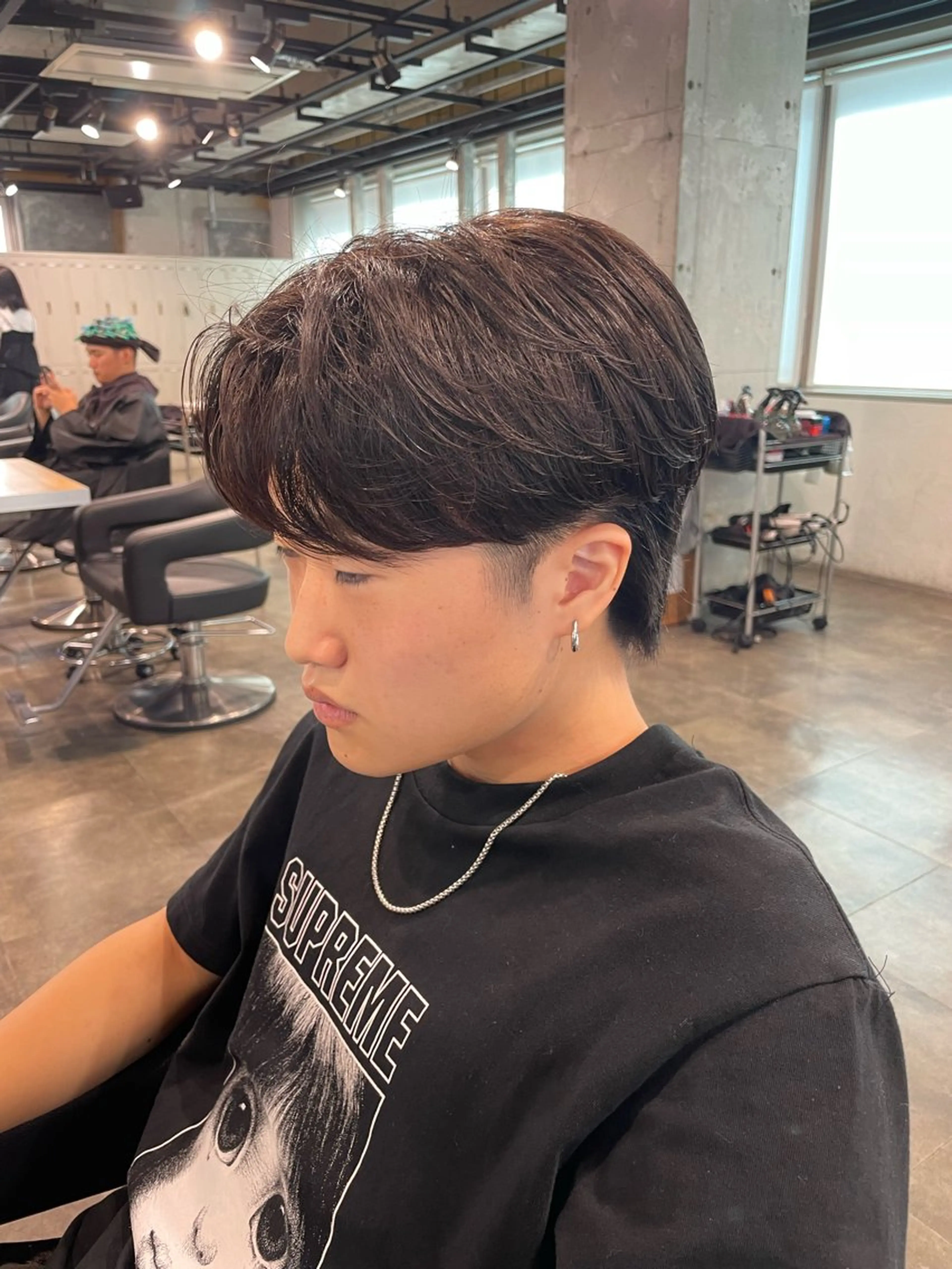 メンズ カット 縮毛矯正 トリートメント 艶髪/透明感🪽 DISCO🪽のヘアスタイル