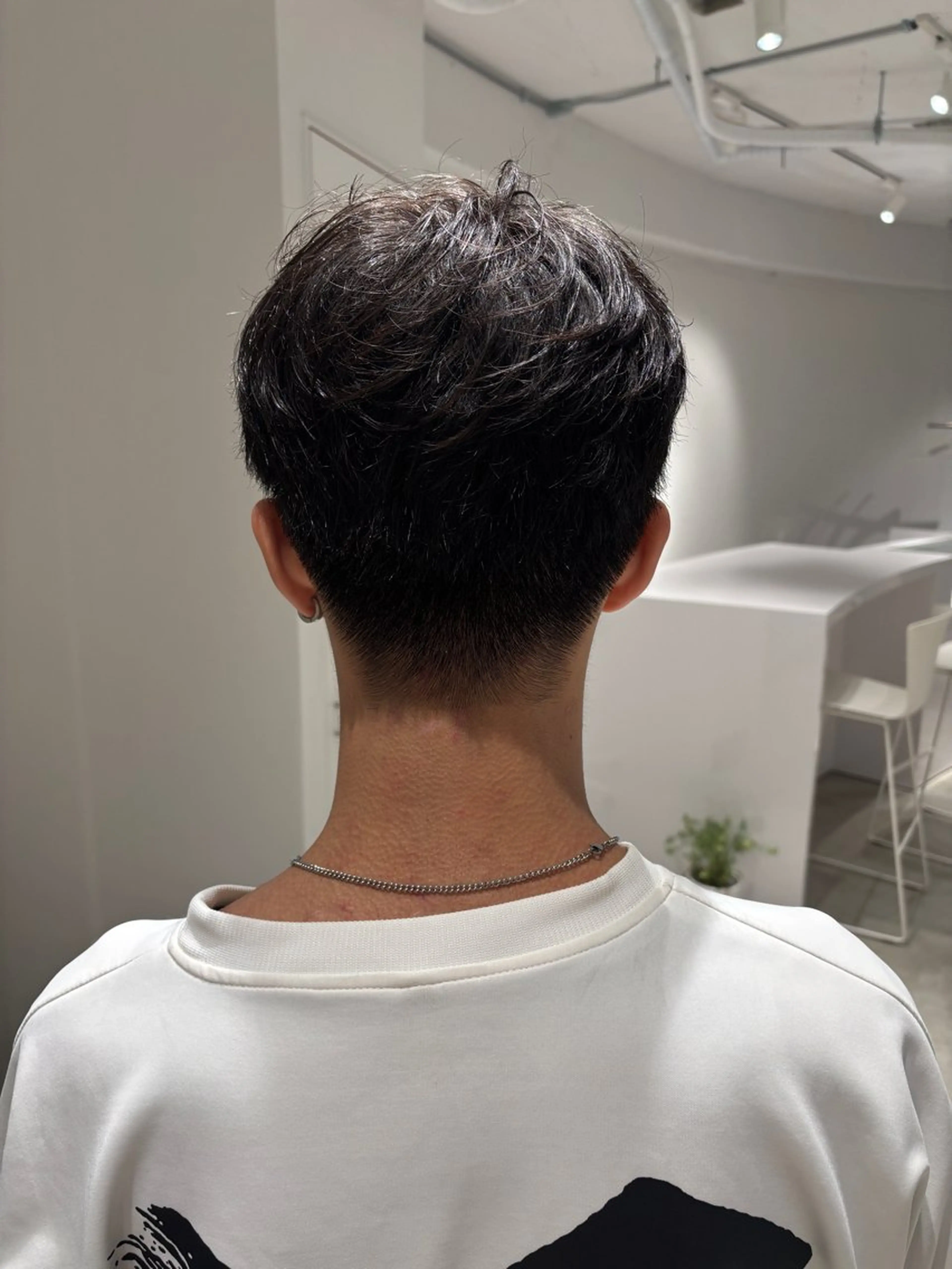 ショート メンズ くせ毛 薬院浄水通/ショート /ボブ/rukaのヘアスタイル