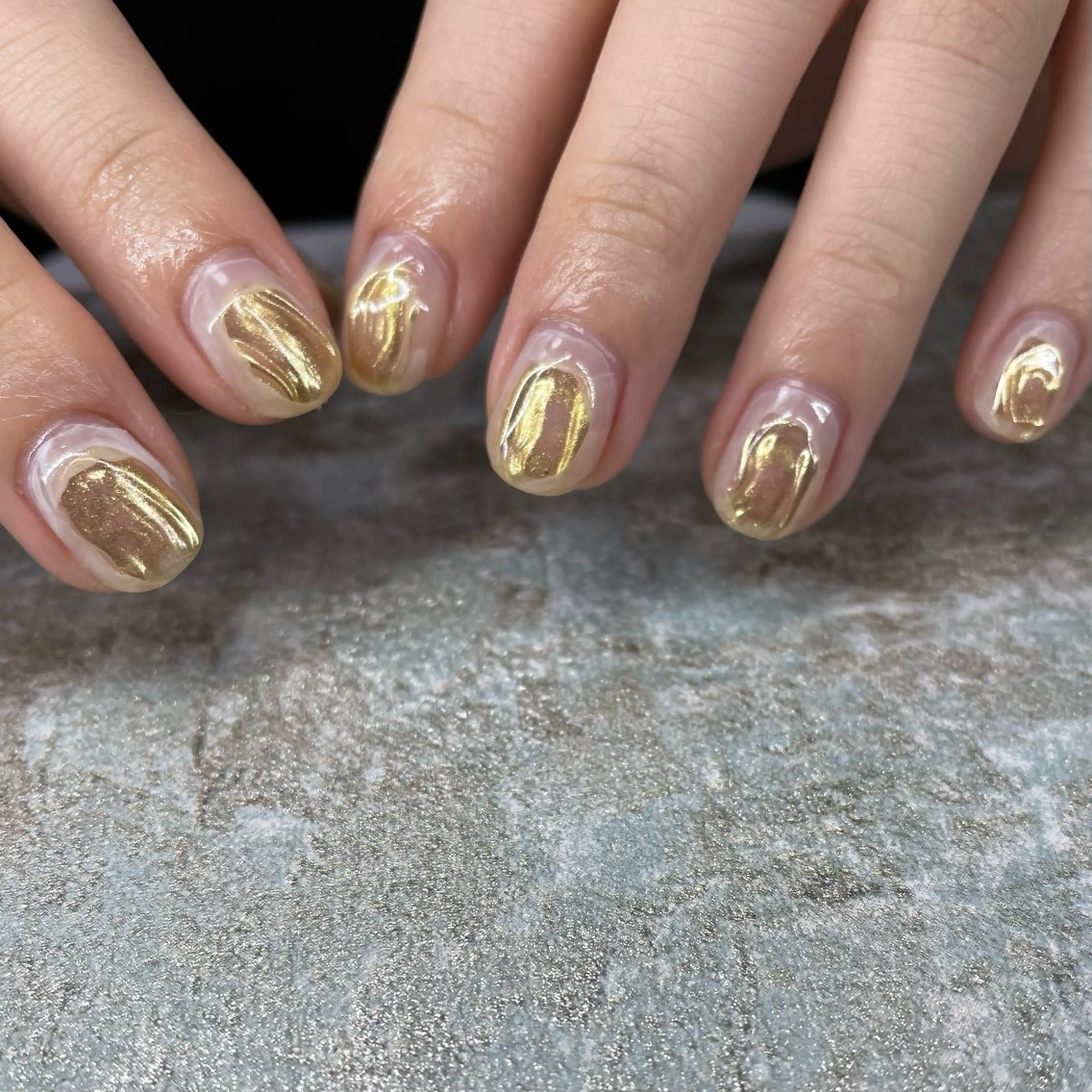 ネイル ハンドネイル フィルイン･パラジェル導入サロン ehre(エーレ)所属・ehre haruhoのネイルデザイン