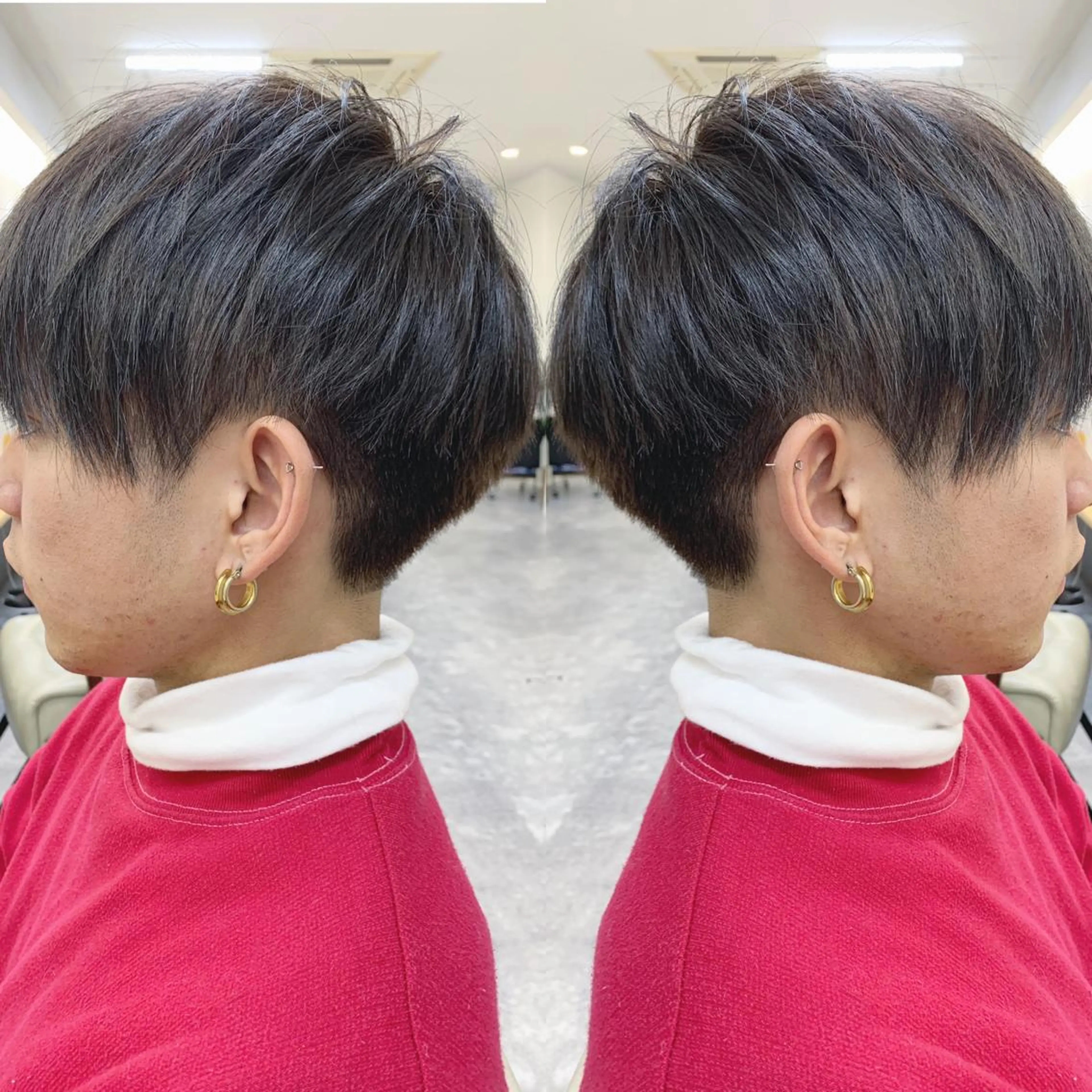 ショート ショートヘア カット H所属・H (エイチ) 烏丸御池店のヘアスタイル