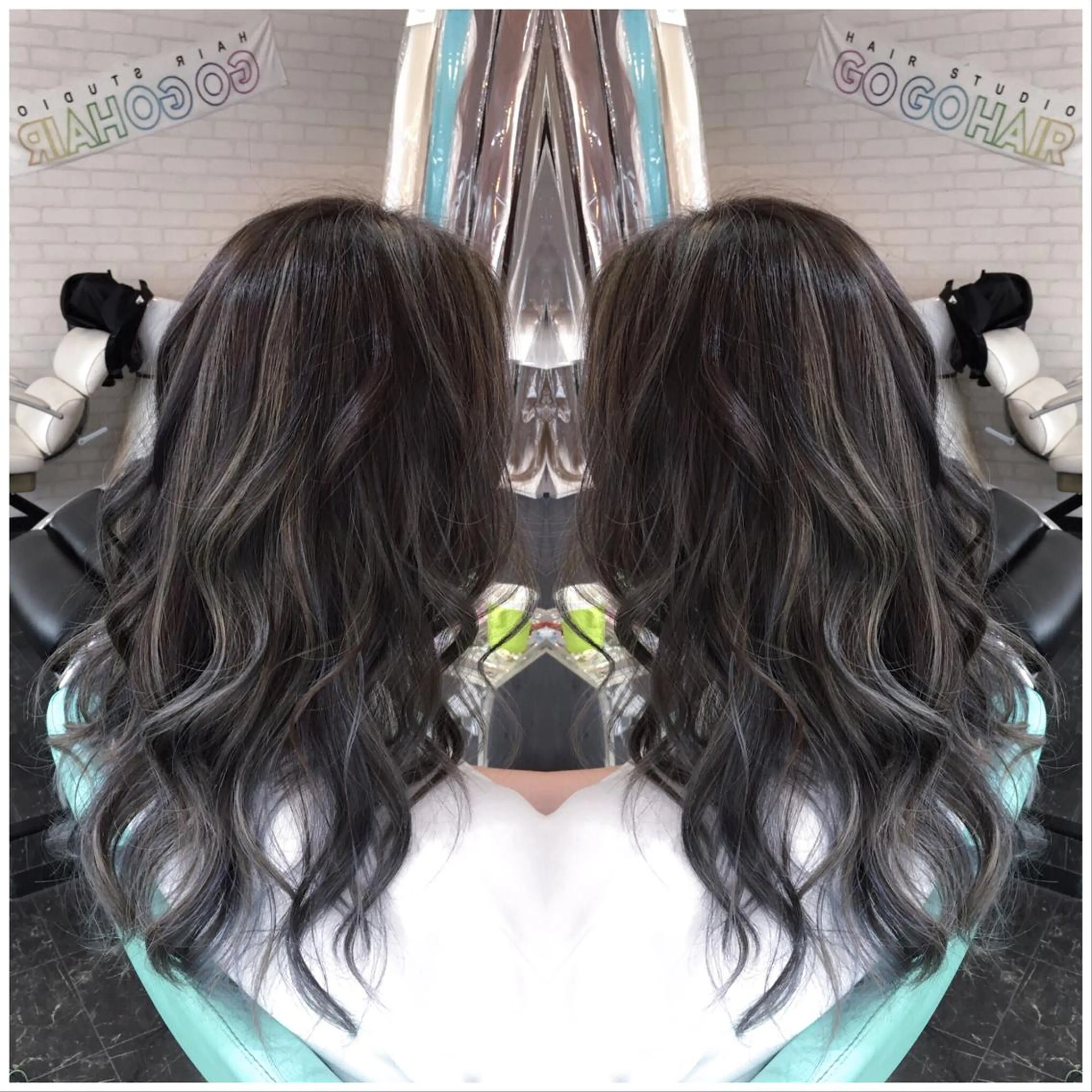 ロング カラー ヘアアレンジ Kimura Shinyaのヘアスタイル