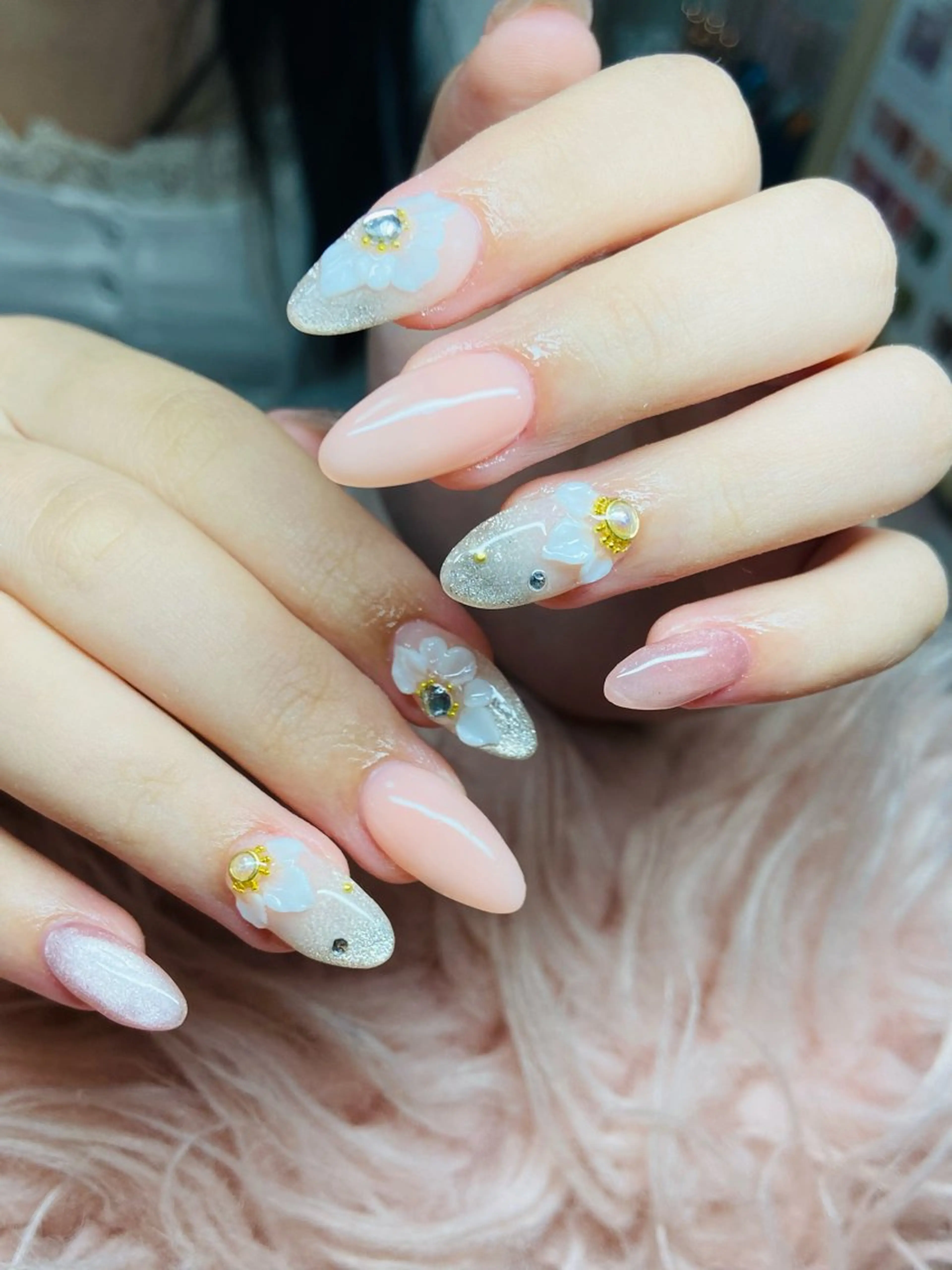 ネイル 長さ出し HandSnail自宅サロン所属・HandSnail 座間自宅ネイルサロンのネイルデザイン