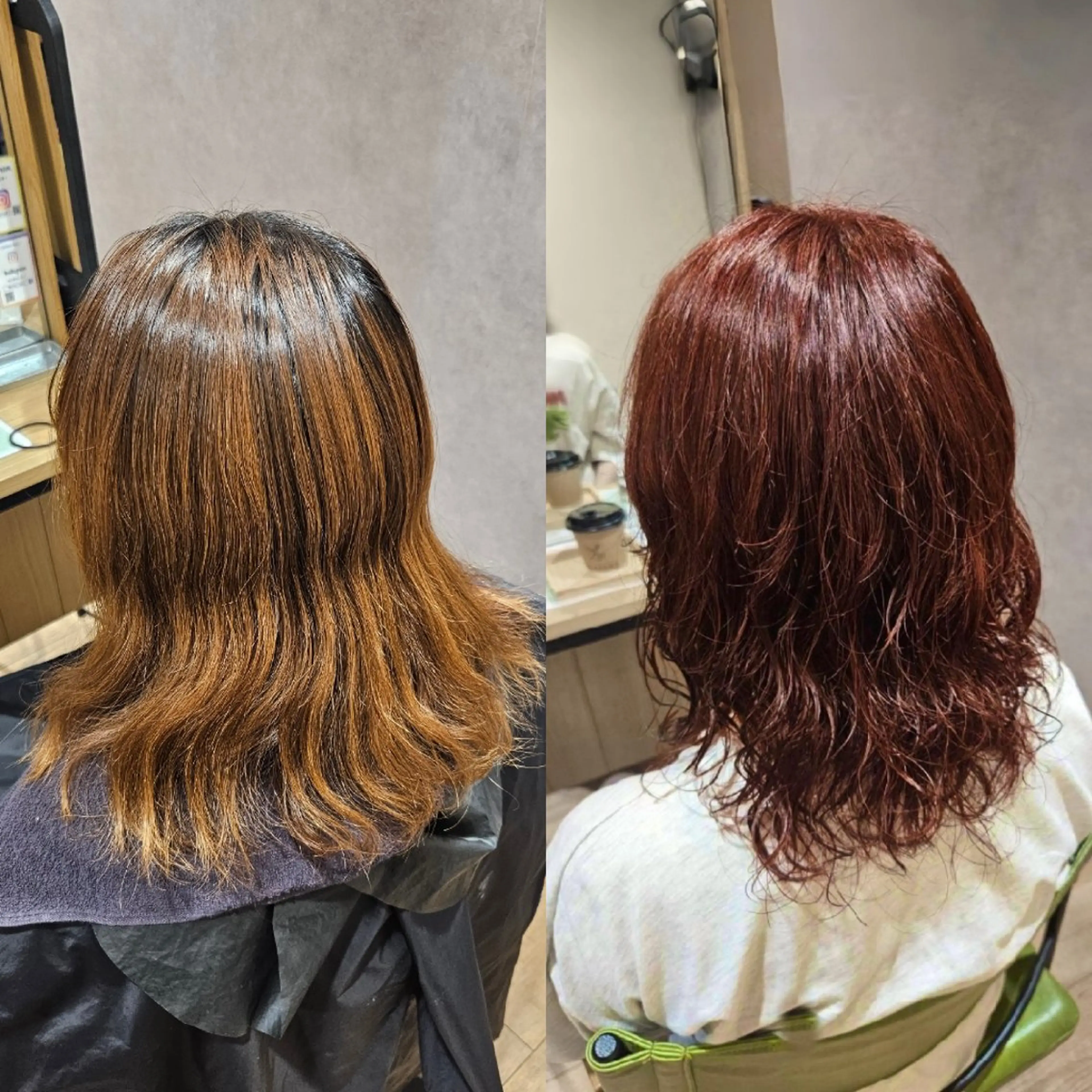 セミロング カラー ヘアカラー トリートメント ACTOR所属・外戸口未優利 /ケドグチミユリのヘアスタイル