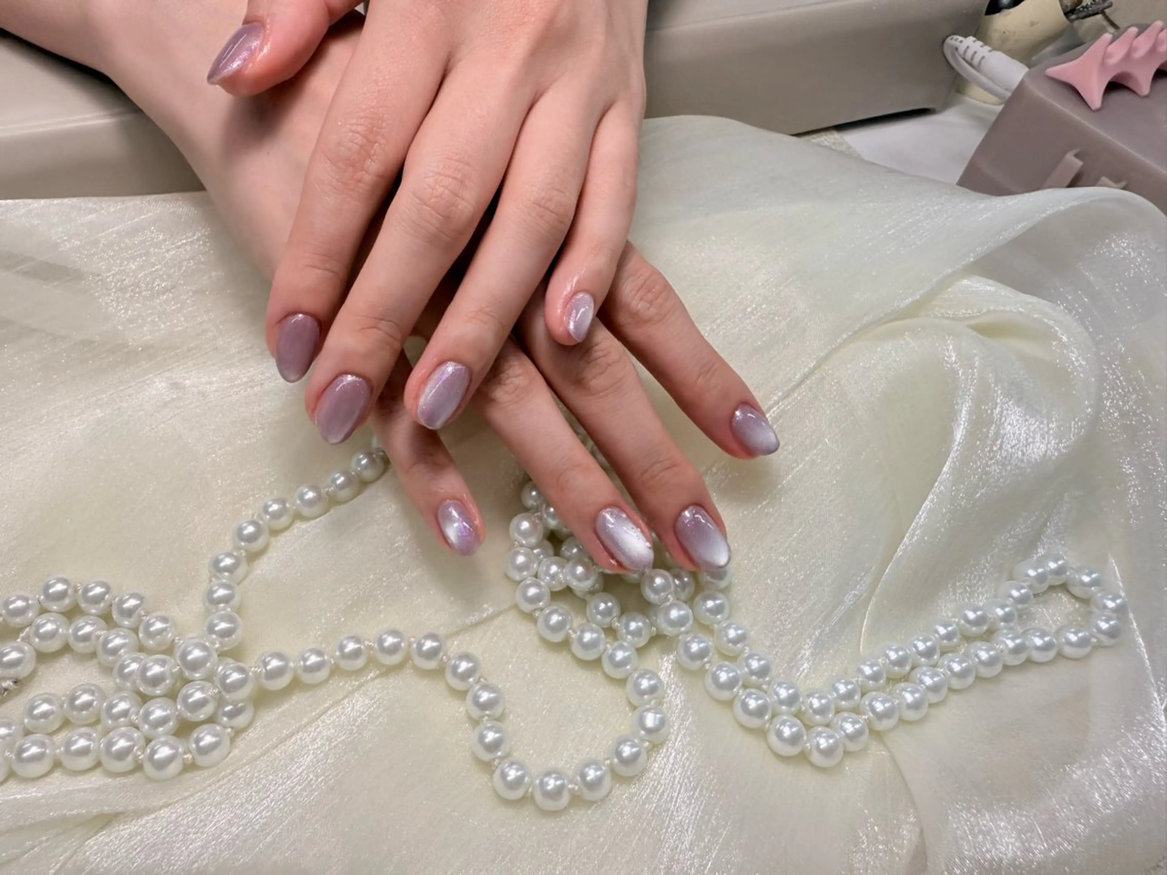 ネイル マグネットネイル マグネットワンカラー ワンカラーネイル Fancy Nailsalonのネイルデザイン