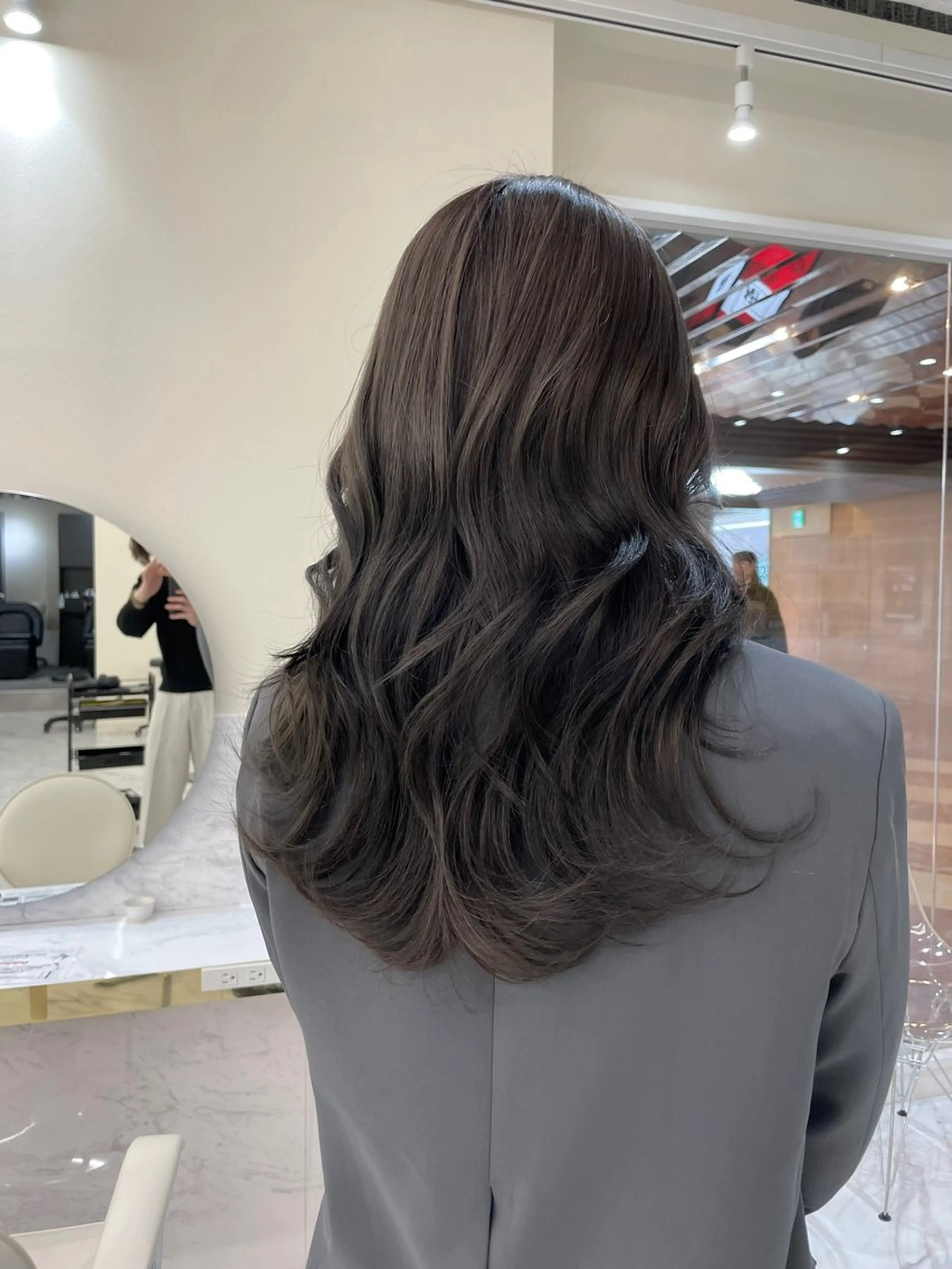 ロング カラー こはな🎀梅田🎀 ピンクカラー💝のヘアスタイル