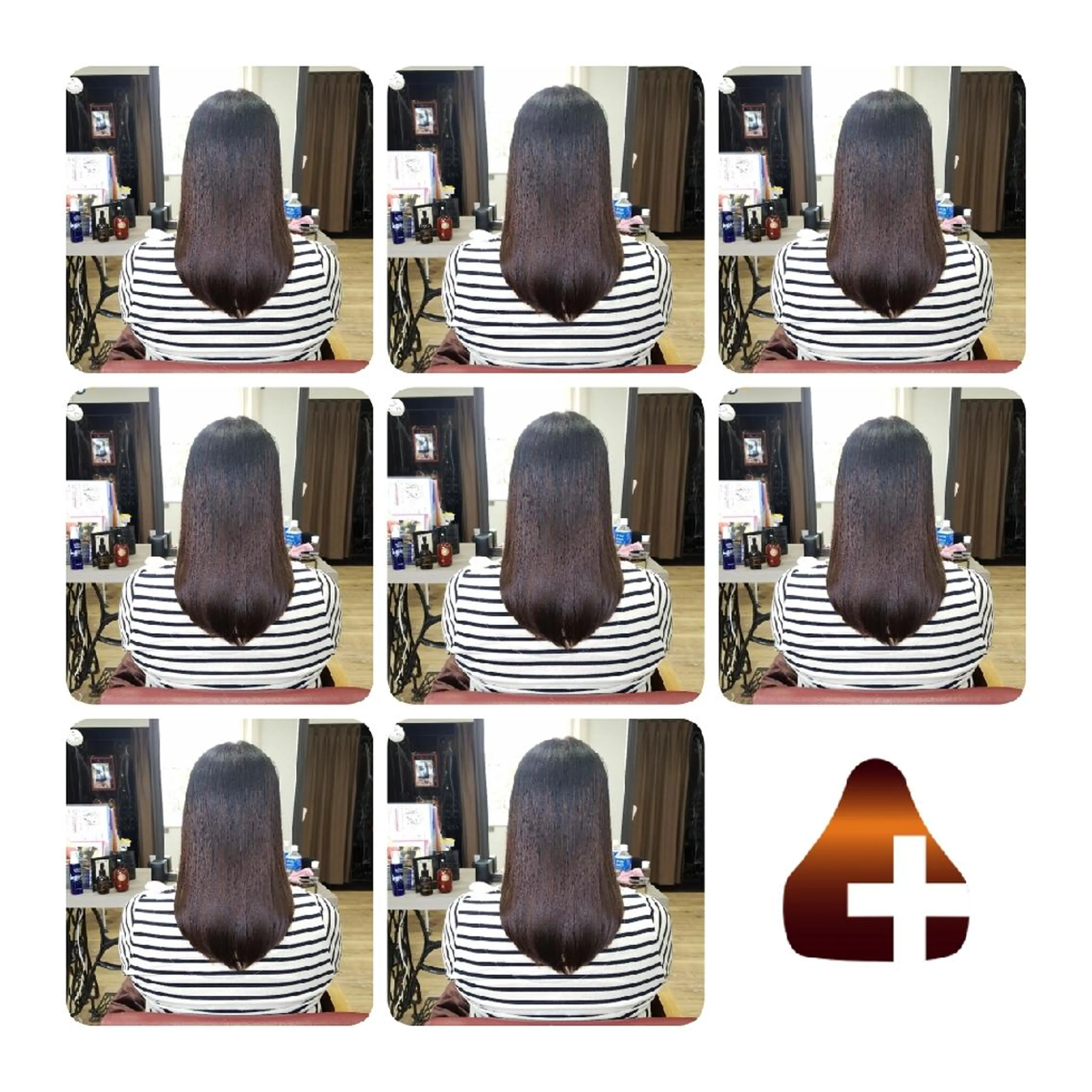 ロング カラー ブルーカラー トリートメント 髪の病院ルーミールーム所属・髪の病院  ルーミールームのヘアスタイル