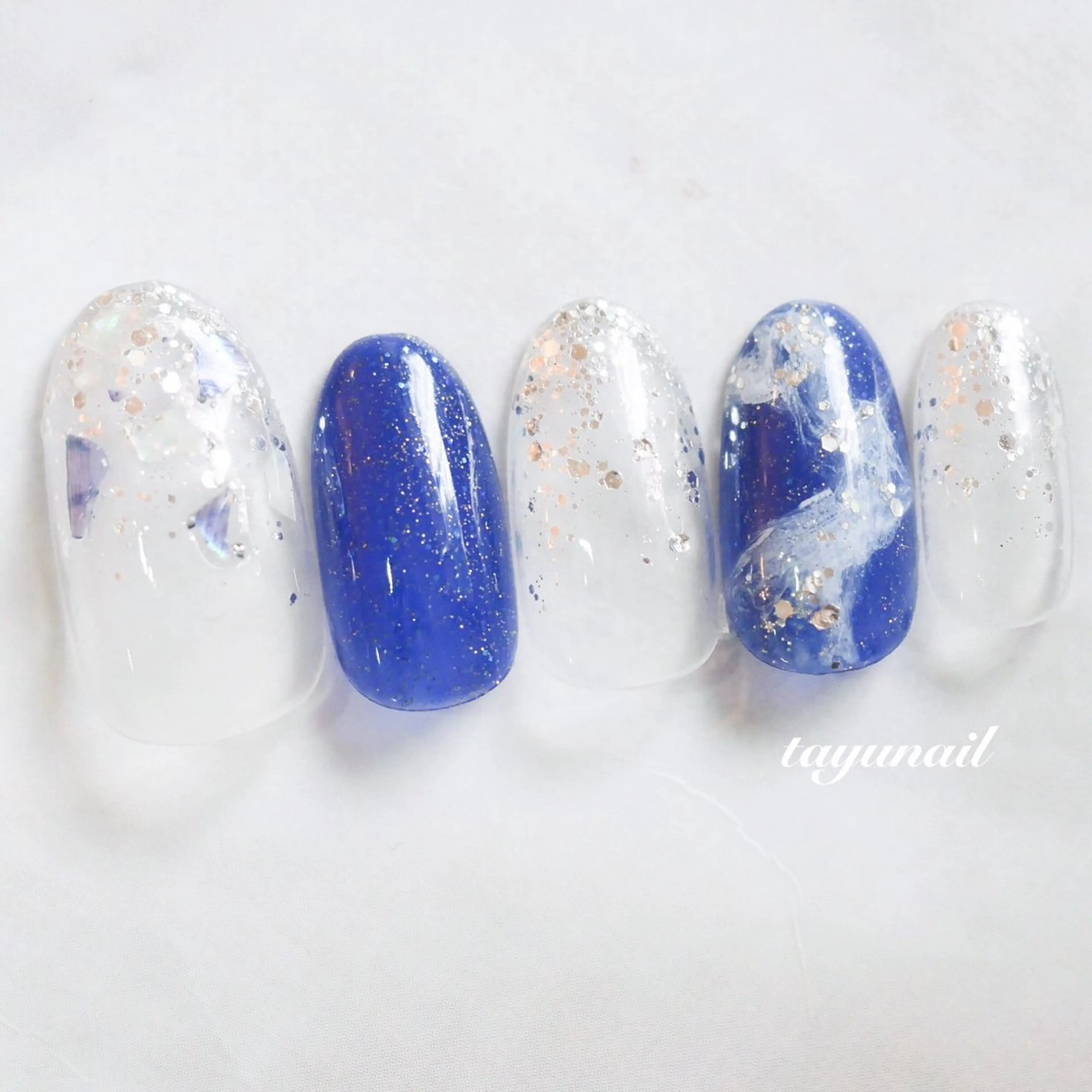 ネイル アートネイル ジェルネイル パラジェル 夏ネイル ハンドネイル ネイルサロン・ネイルスクール　たゆnail所属・ネイルサロン 【たゆnail】のネイルデザイン