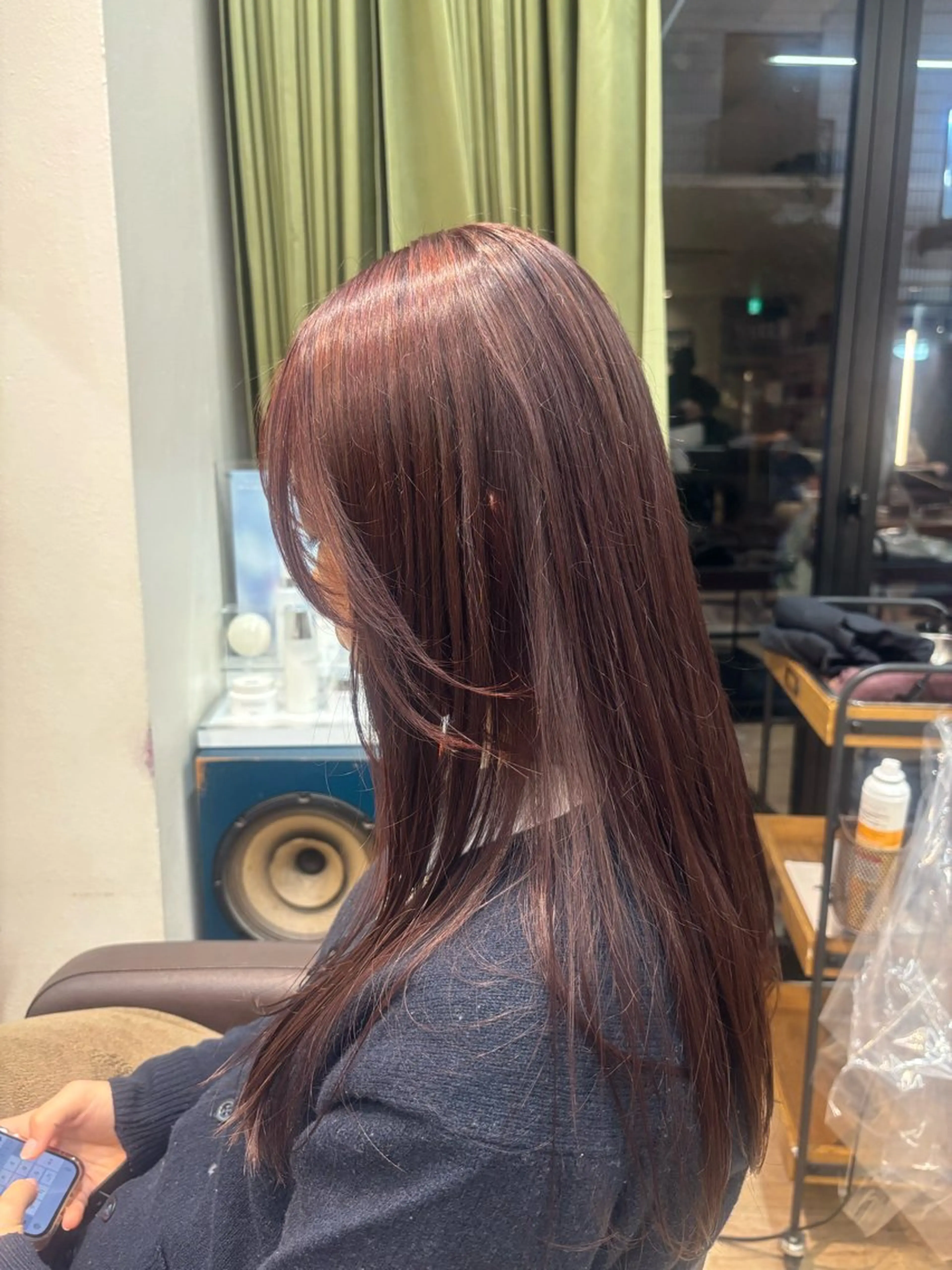ロング ヘアカラー ゆうこ🍀髪質改善/ ストレート/艶カラーのヘアスタイル