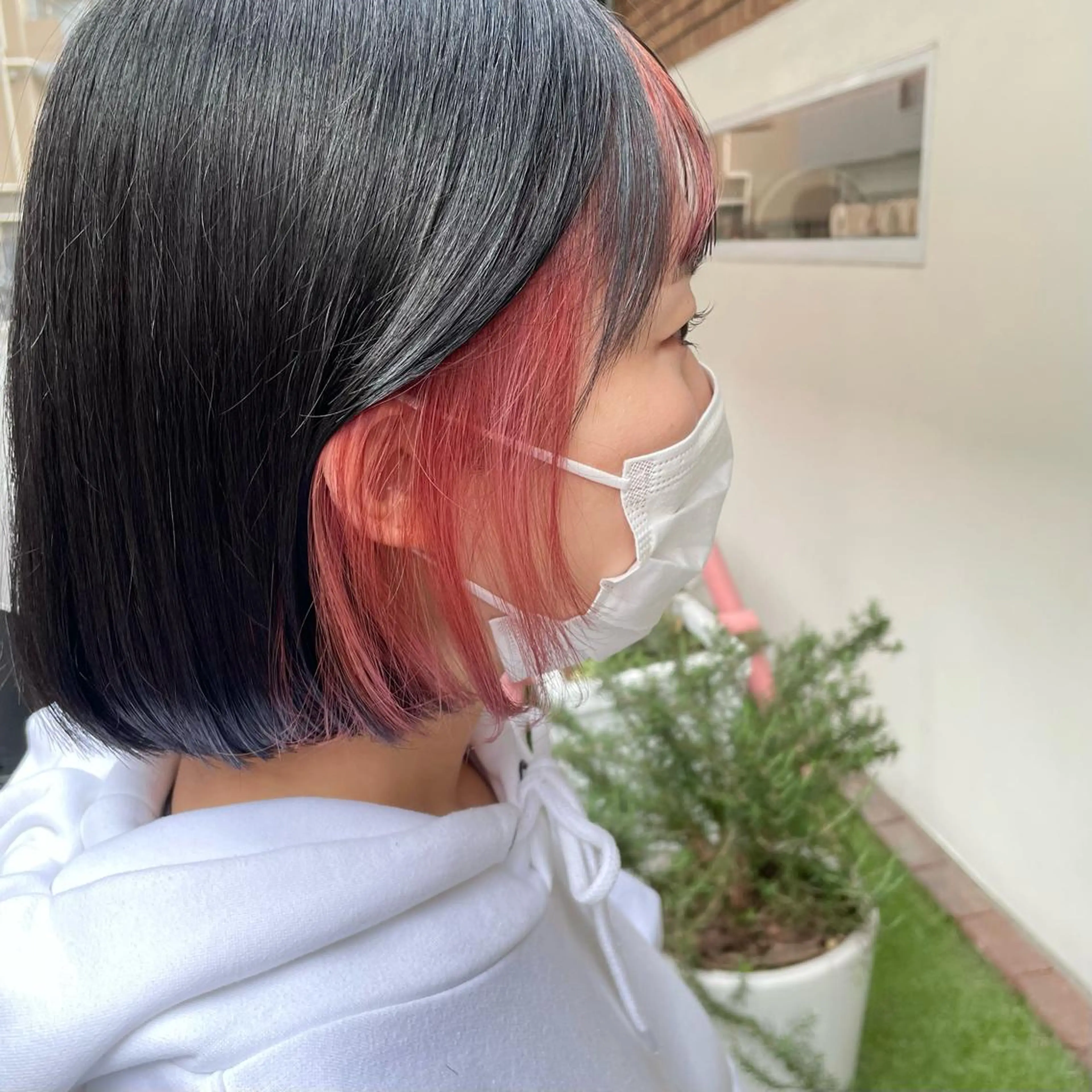 ショート カラー newi梅田🫧韓国 ヘア🫧sakiのヘアスタイル