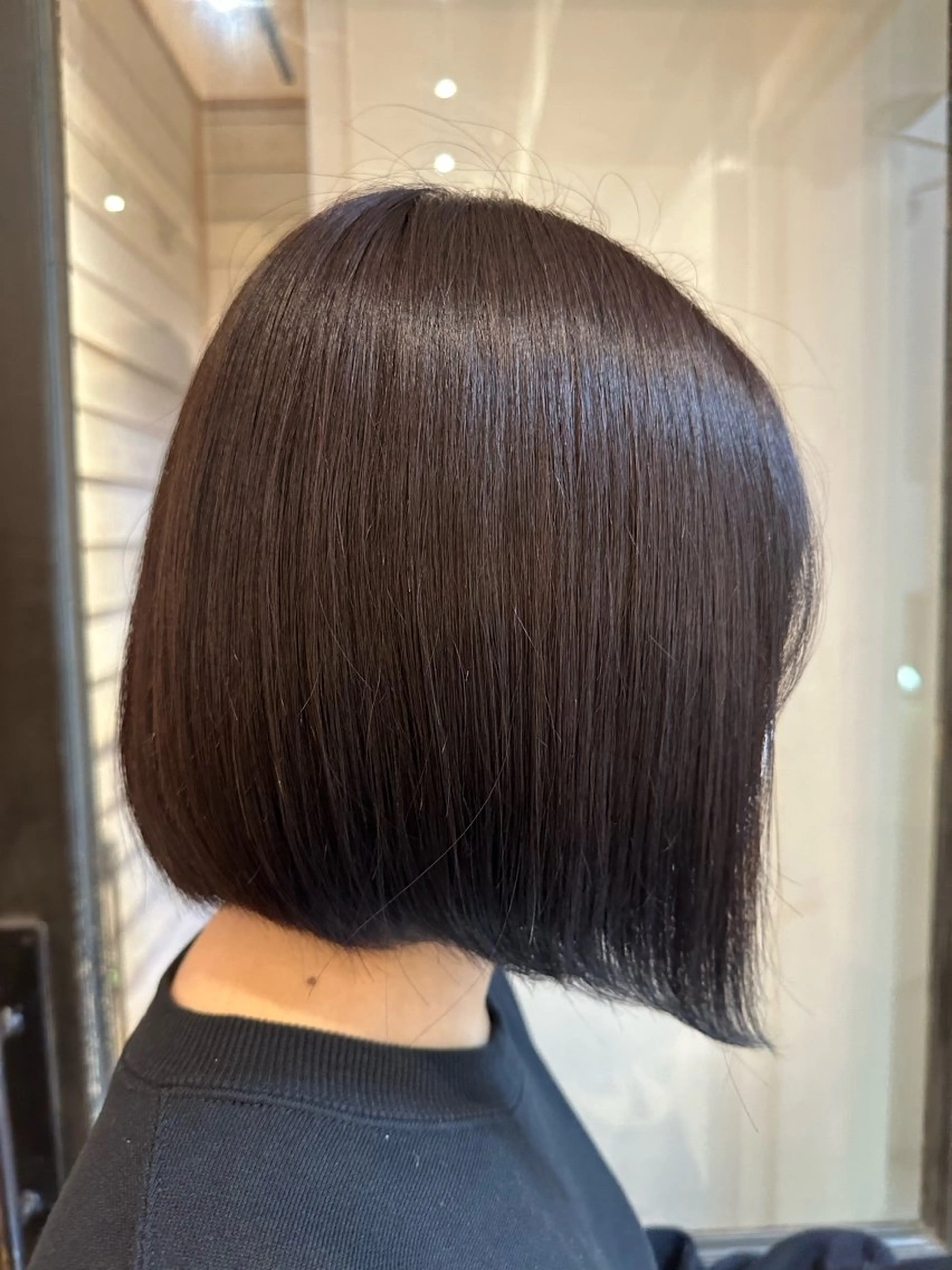 ショート ラベンダーブラウン La bonheur hair reve 池袋店所属・🐈‍⬛ マナカ🐈‍⬛のヘアスタイル