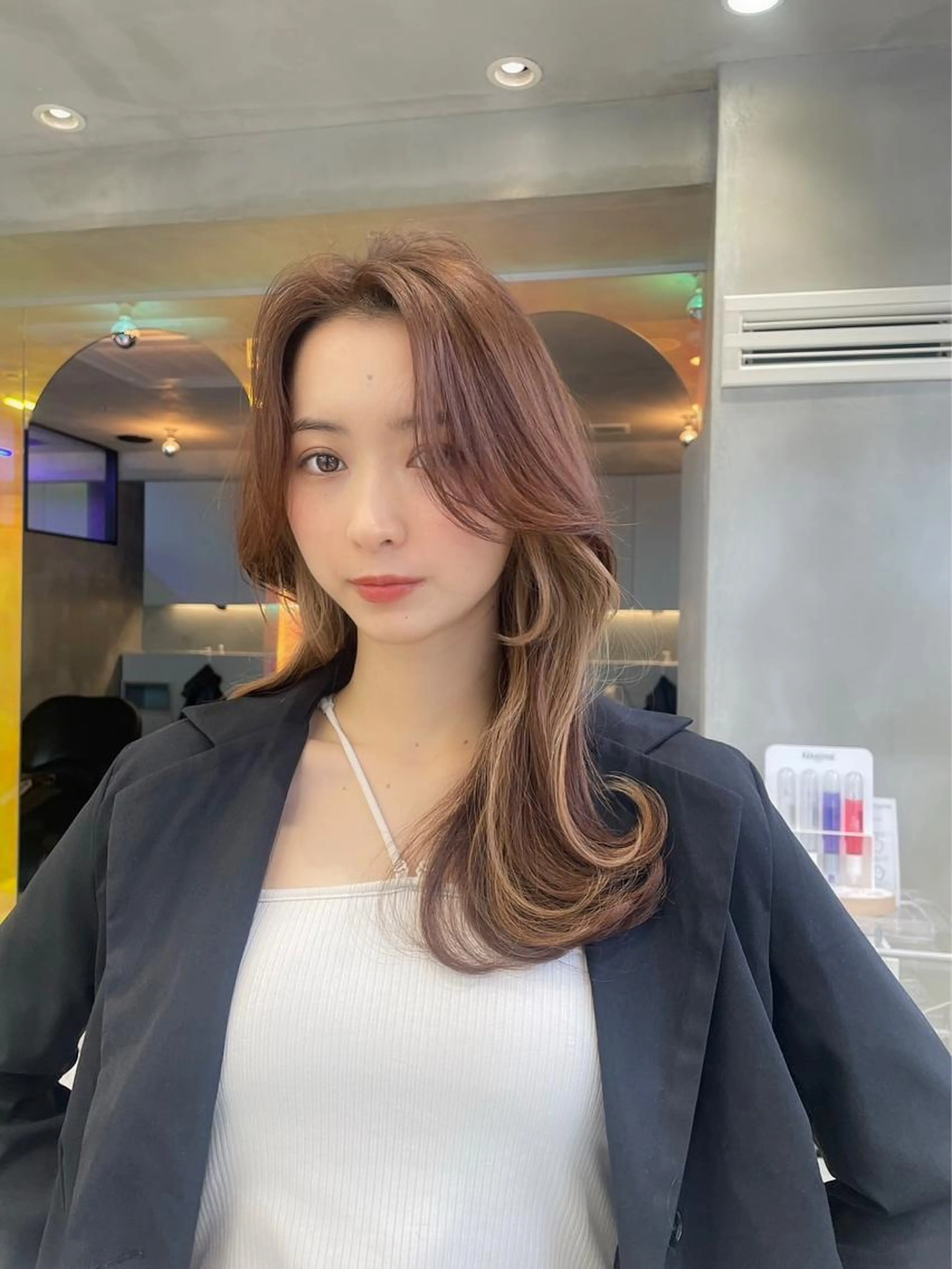 【💫透き通る透明感💫】光色イルミナカラー＋スチーム付きTOKIOクイックトリートメント✨/ロング料金無しの写真