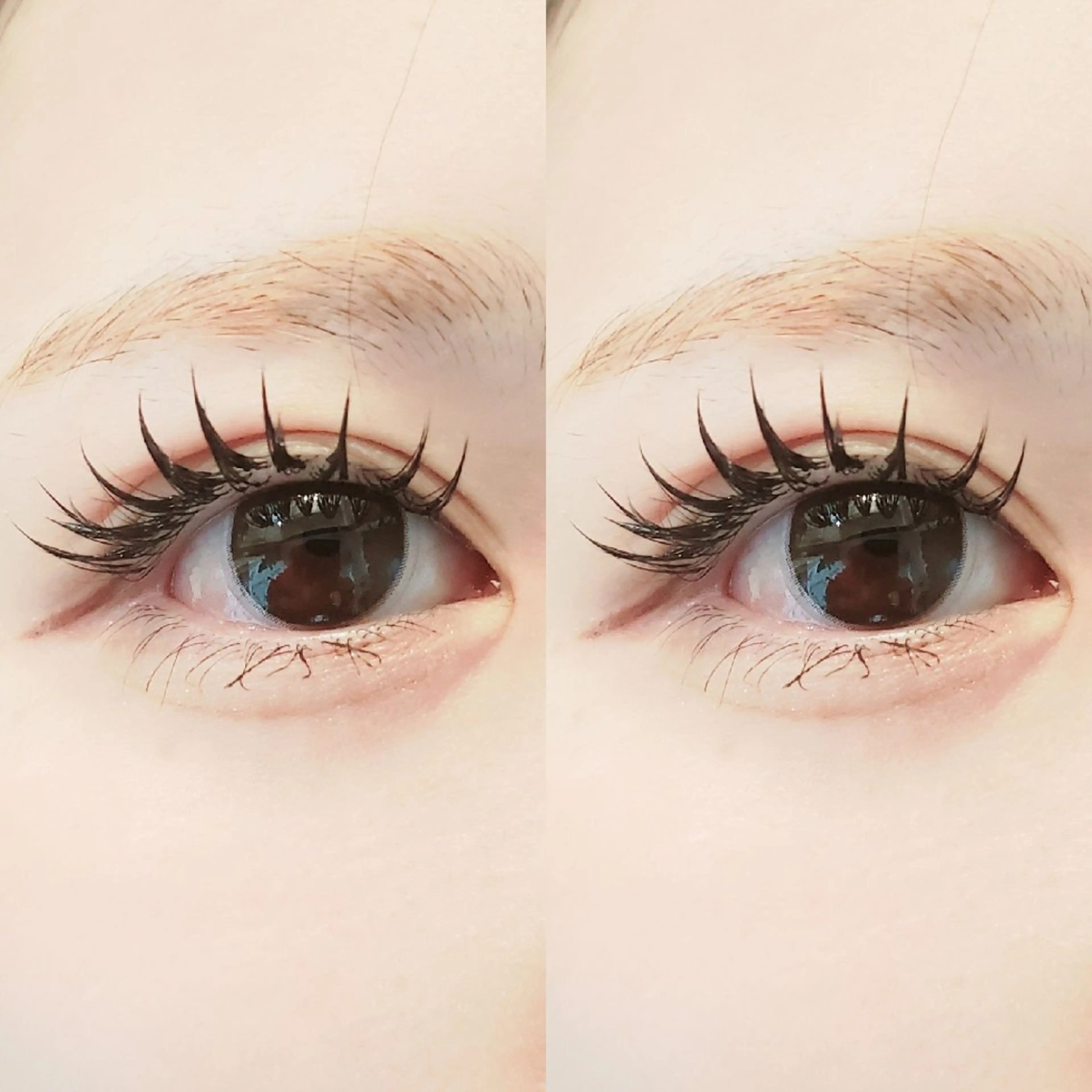 マツエク・マツパ 束感まつ毛 フラットラッシュ 韓国風マツエク マツエク セレビアイ　磯山☆ LEDエクステ☆立川のマツエク・マツパデザイン