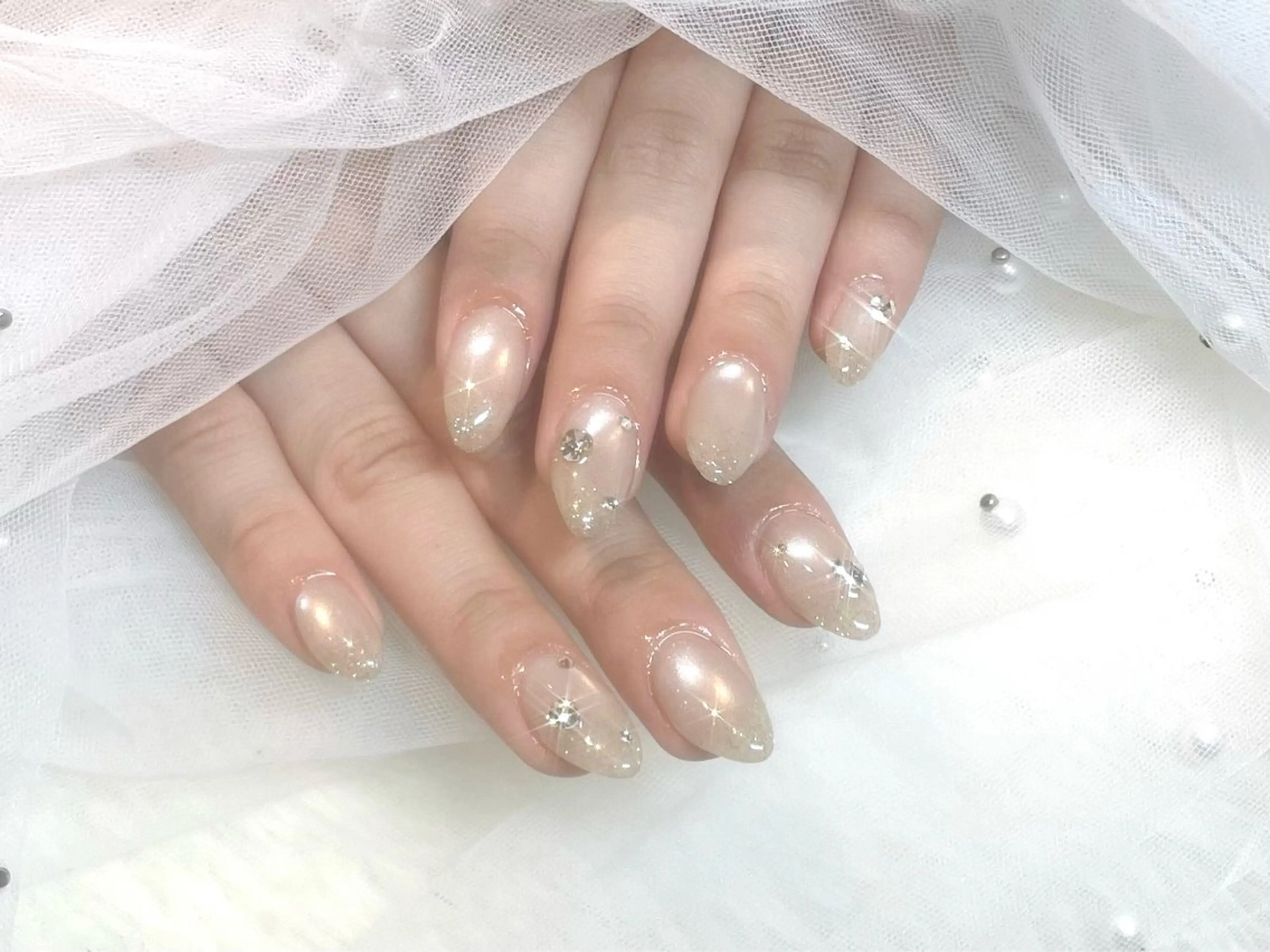 ネイル フラッシュネイル ジェルネイル マグネットネイル ハンドネイル ANDY💫 KANONのネイルデザイン