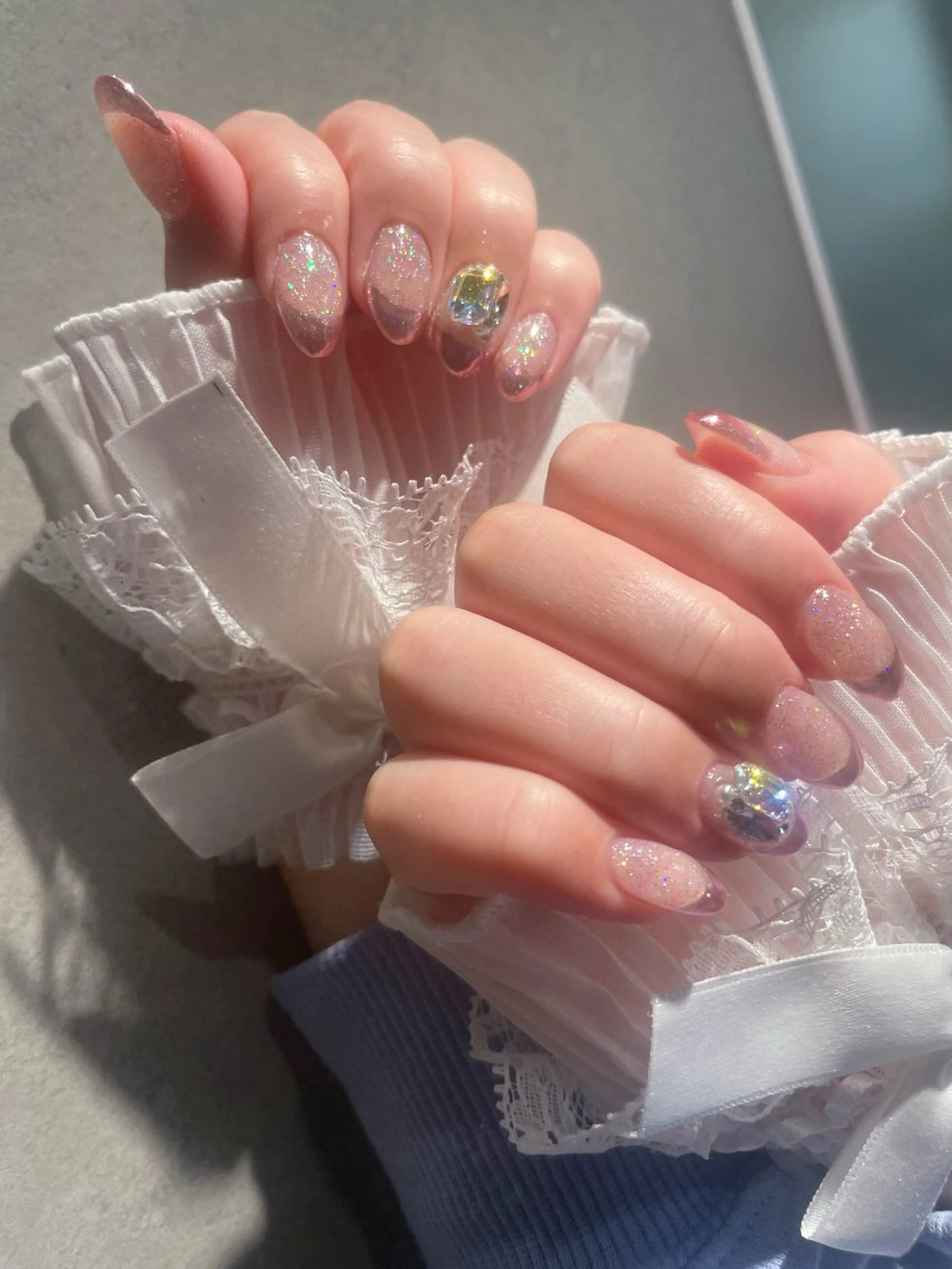 ネイル キラキラネイル I-nail Moeのネイルデザイン