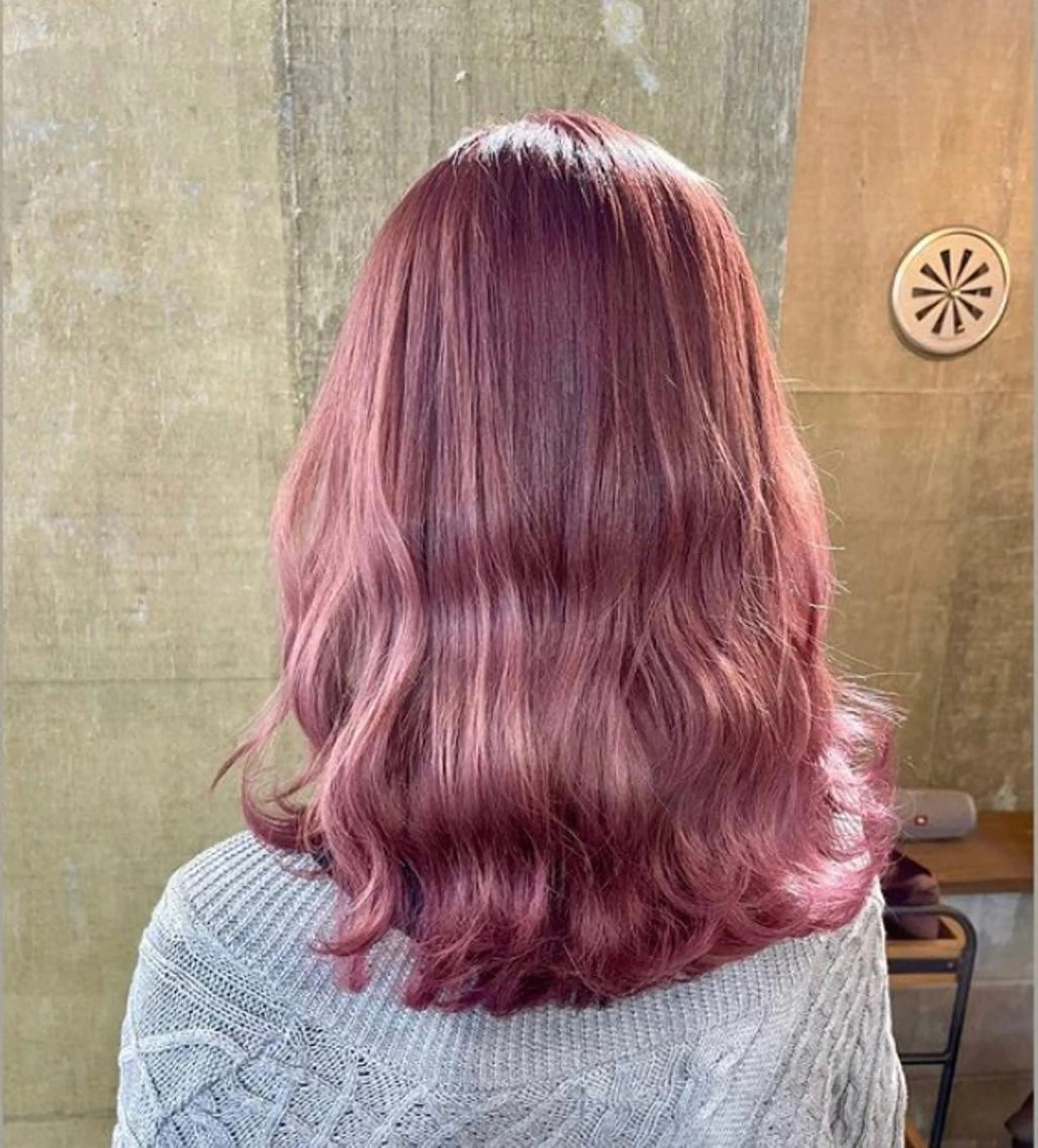 ミディアム カラー ピンクカラー 🫟Blanco🫟 Color&Careのヘアスタイル